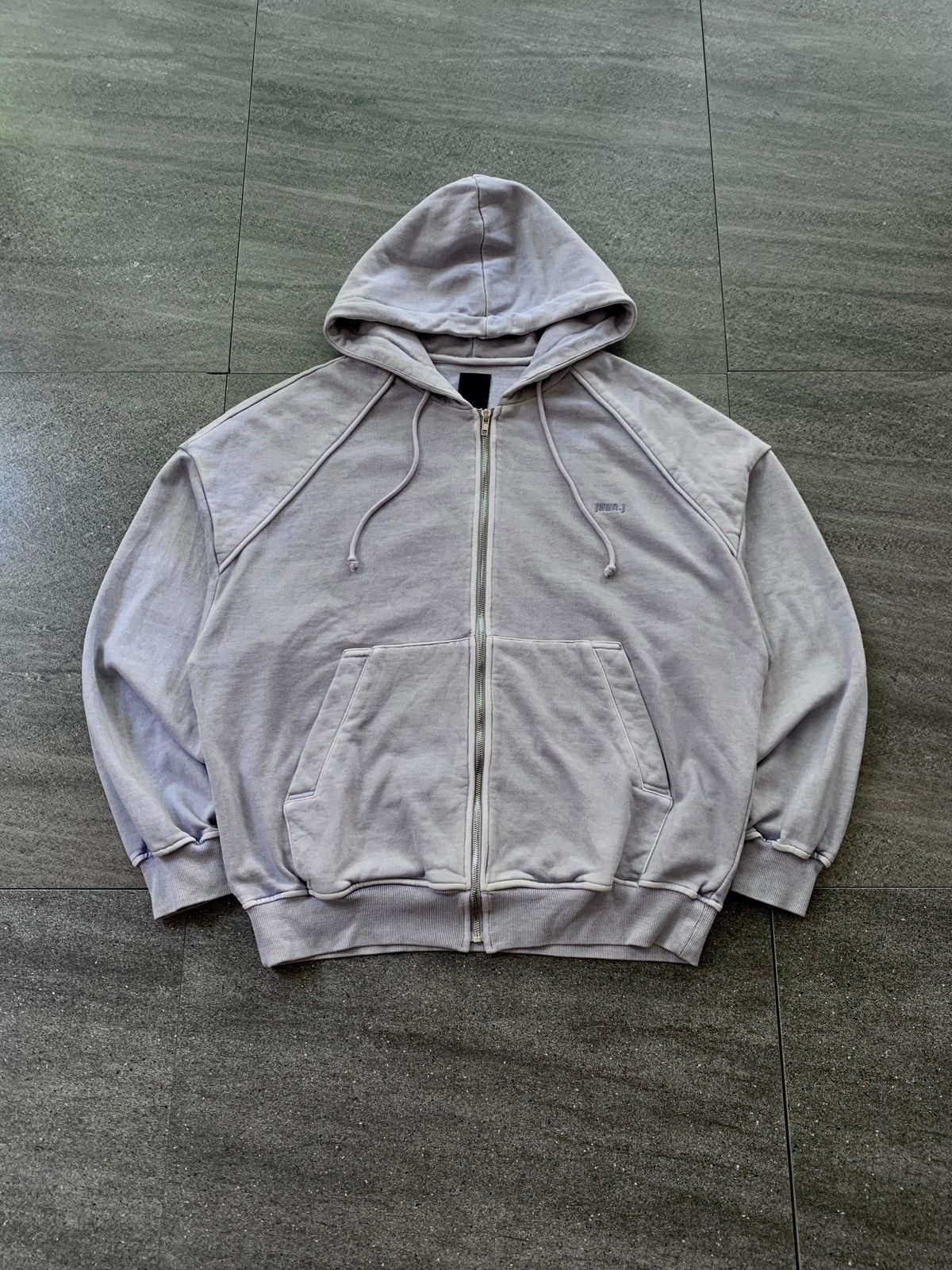 Juun.J FREE TAX! Juun.J Heavyweght Zipper Hoodie Size US S / EU 44-46 / 1 - 1 Thumbnail