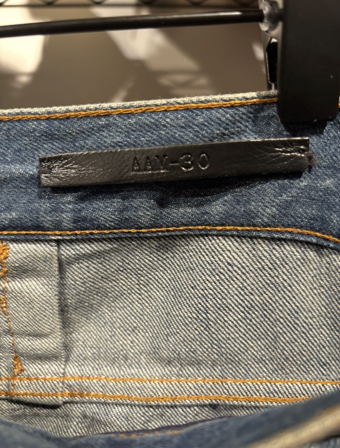 1017 ALYX 9SM 1017 ALYX 9SM x Blackmeans distressed denim Size US 31 - 12 Thumbnail