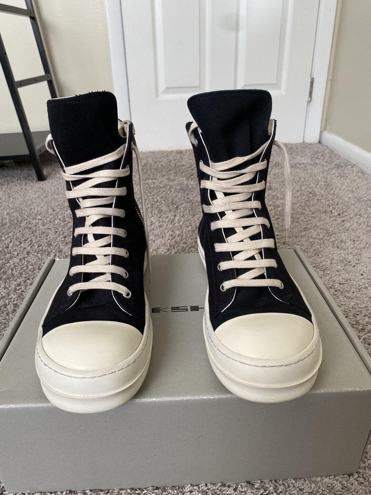 Rick Owens × Rick Owens Drkshdw Rick Owens DRKSHDW strobe cotton 