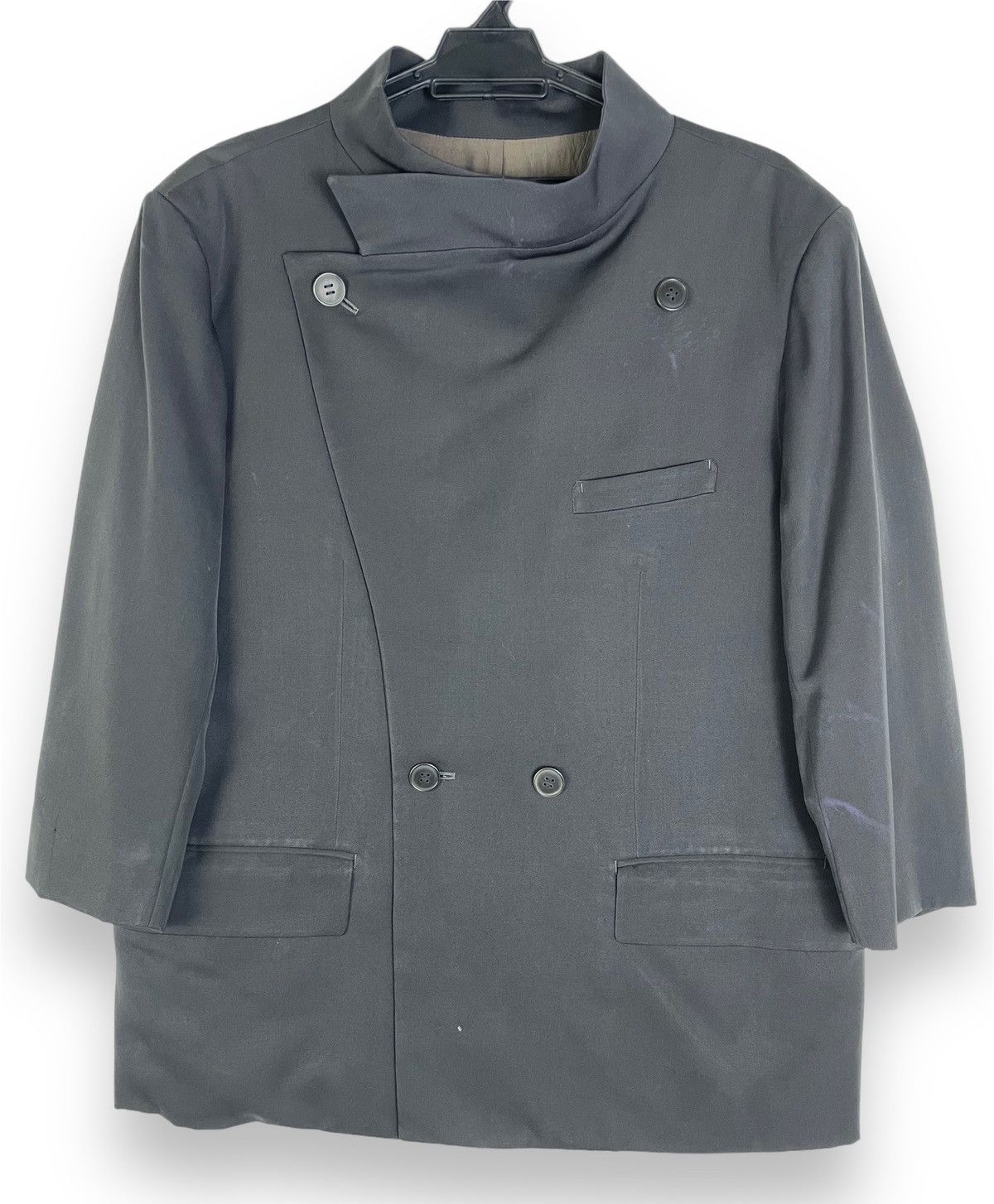 Issey Miyake 🔥Rare Vintage 90's Issey Miyake Blazer Coat Size US M / EU 48-50 / 2 - 5 Thumbnail