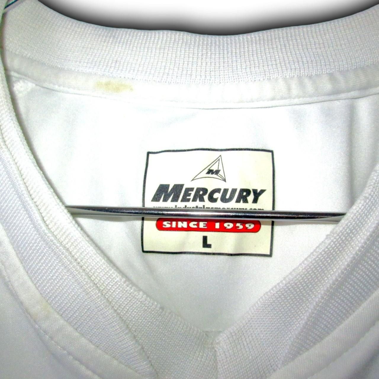 Other Real Zaragoza Spain 2007 2008 Home Mercury Shirt Jersey Size US L / EU 52-54 / 3 - 4 Thumbnail