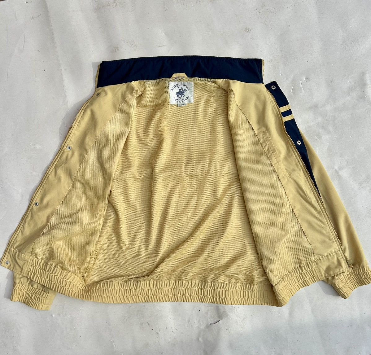 Vintage Vintage Polo Club Beverly Hills Light Zipper Jacket Size US L / EU 52-54 / 3 - 13 Thumbnail
