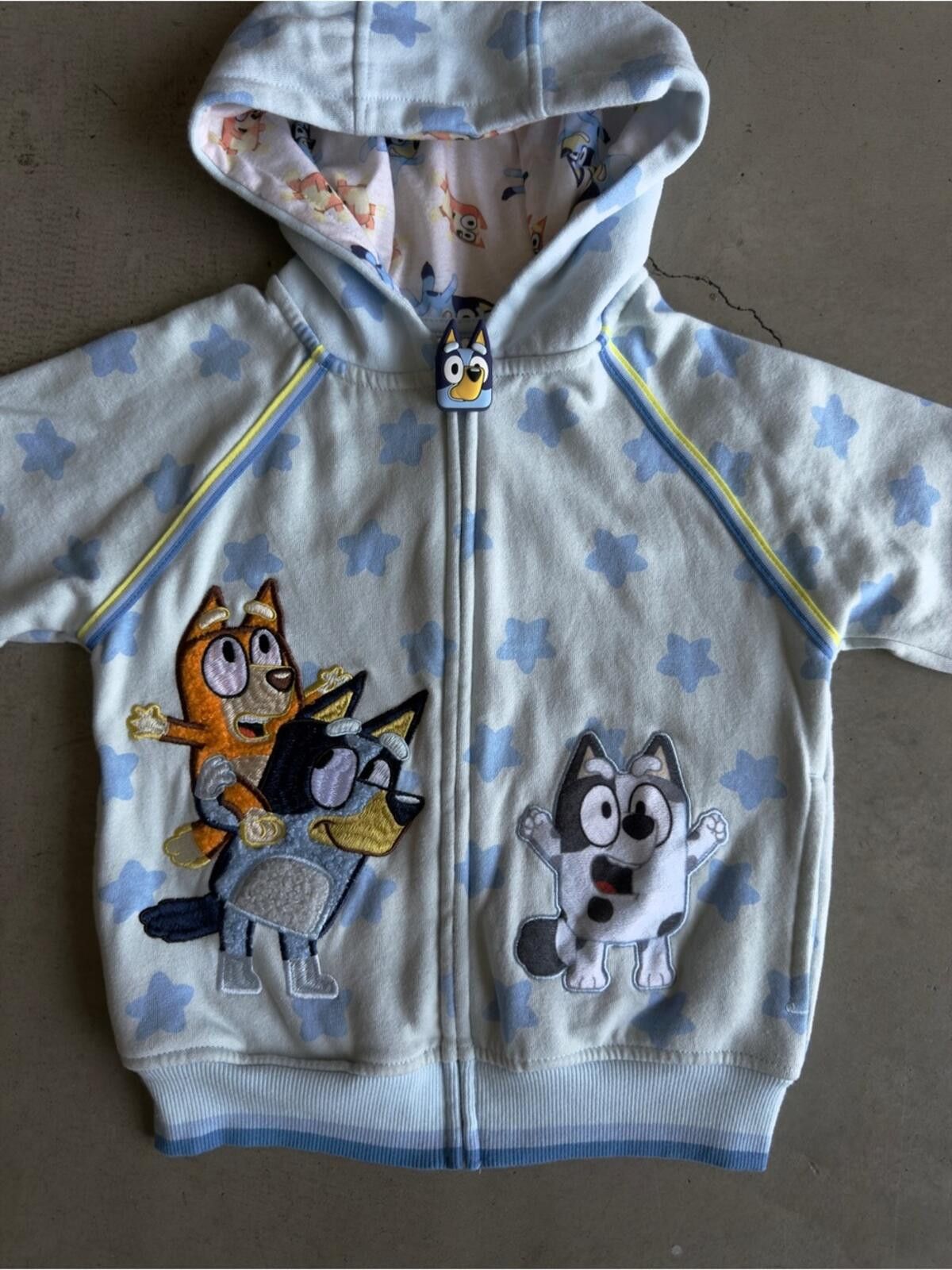 Blue Blue Japan Bluey / Character Zip Hoodie / Boys Size 5 Size US XXS / EU 40 - 7 Thumbnail