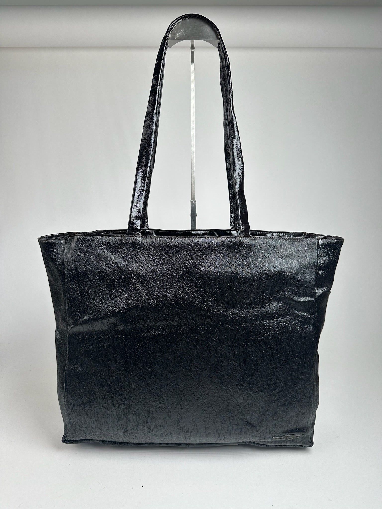 Bottega Veneta Vintage Leather Shopper black Size ONE SIZE - 1 Thumbnail