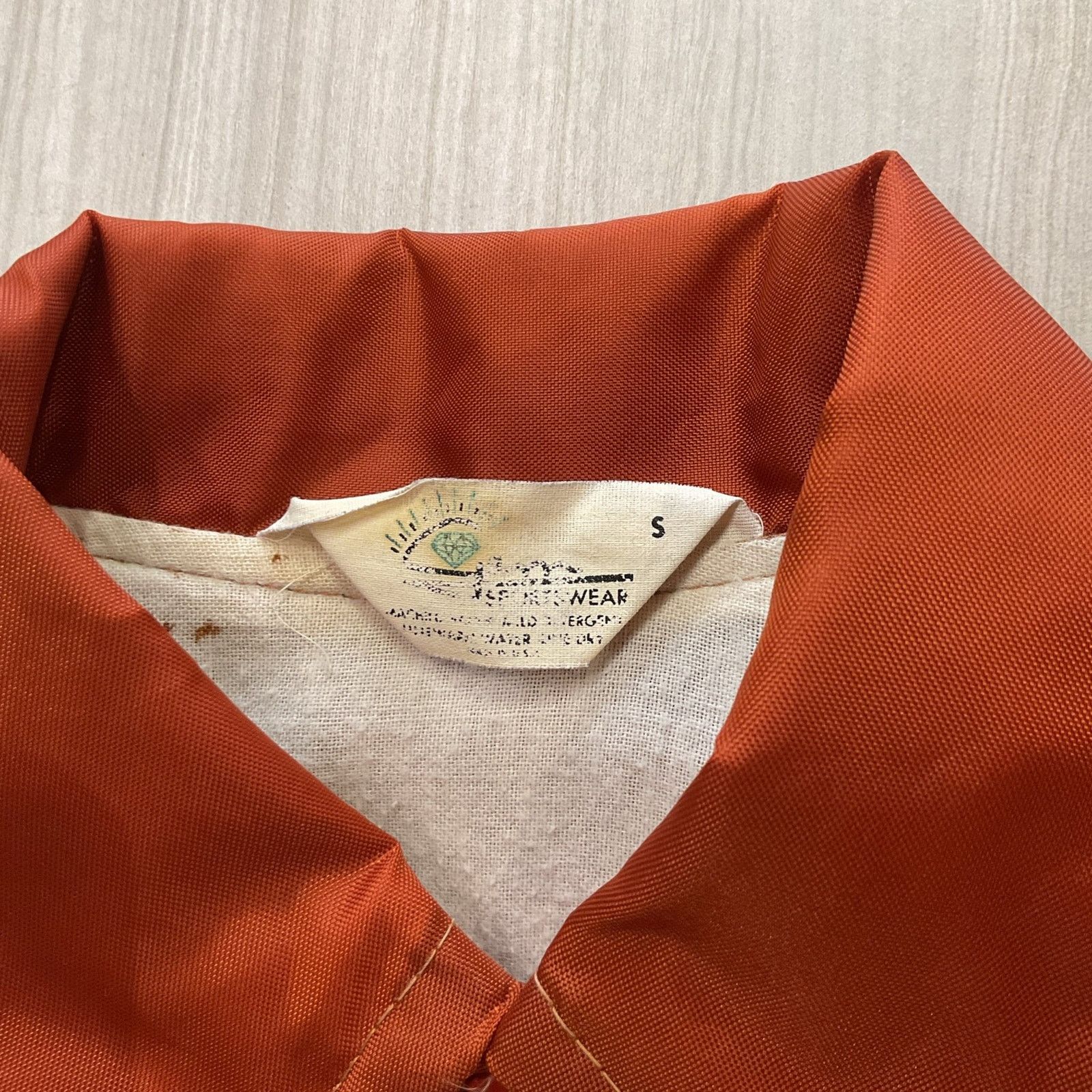 Vintage Vintage 80s Will’s Bar & Cafe Windbreaker Snap on Jacket Size ONE SIZE - 3 Thumbnail