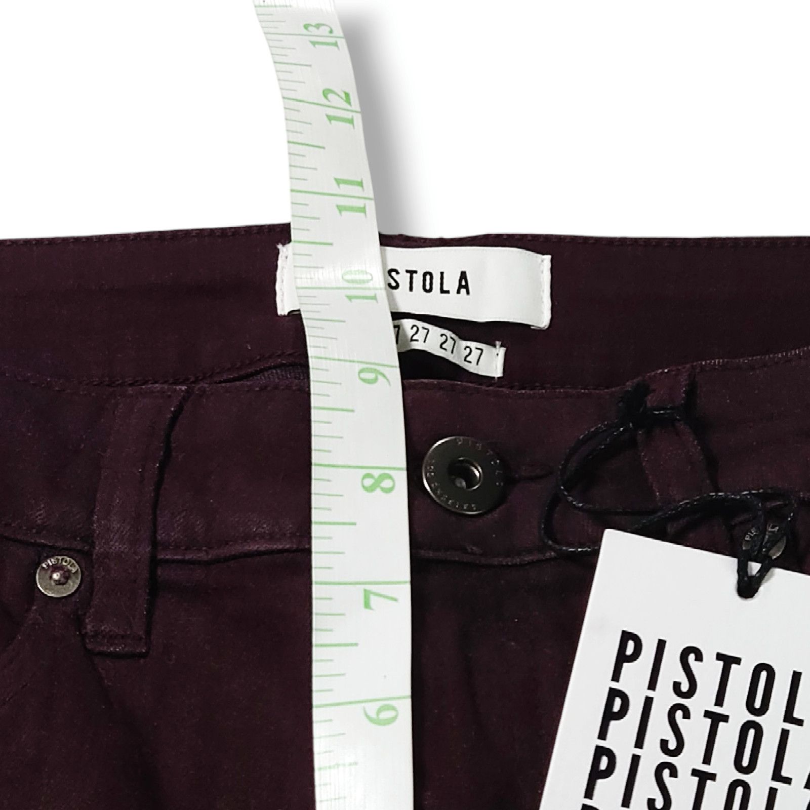 Pistola NWT Pistola Aline High-Rise Skinny Ankle Jeans Sz. 27x27.50 Size 27" / US 4 / IT 40 - 8 Thumbnail