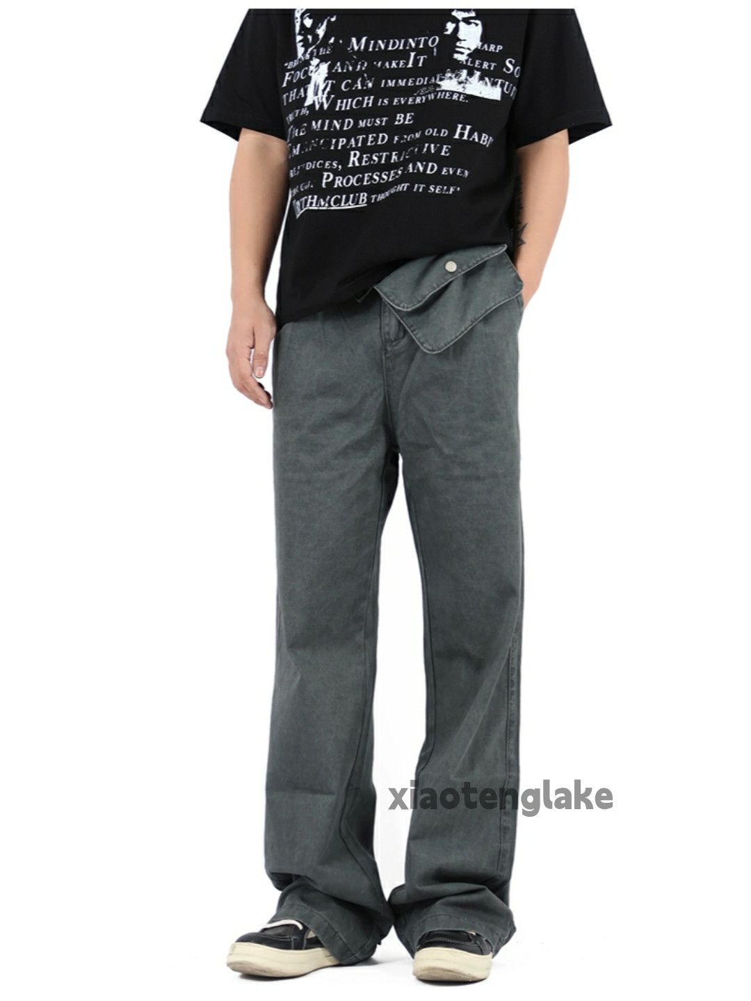 Designer × Japanese Brand × Vintage washed faded utility outdoor carpenter cargo pants Size US 30 / EU 46 - 3 Thumbnail