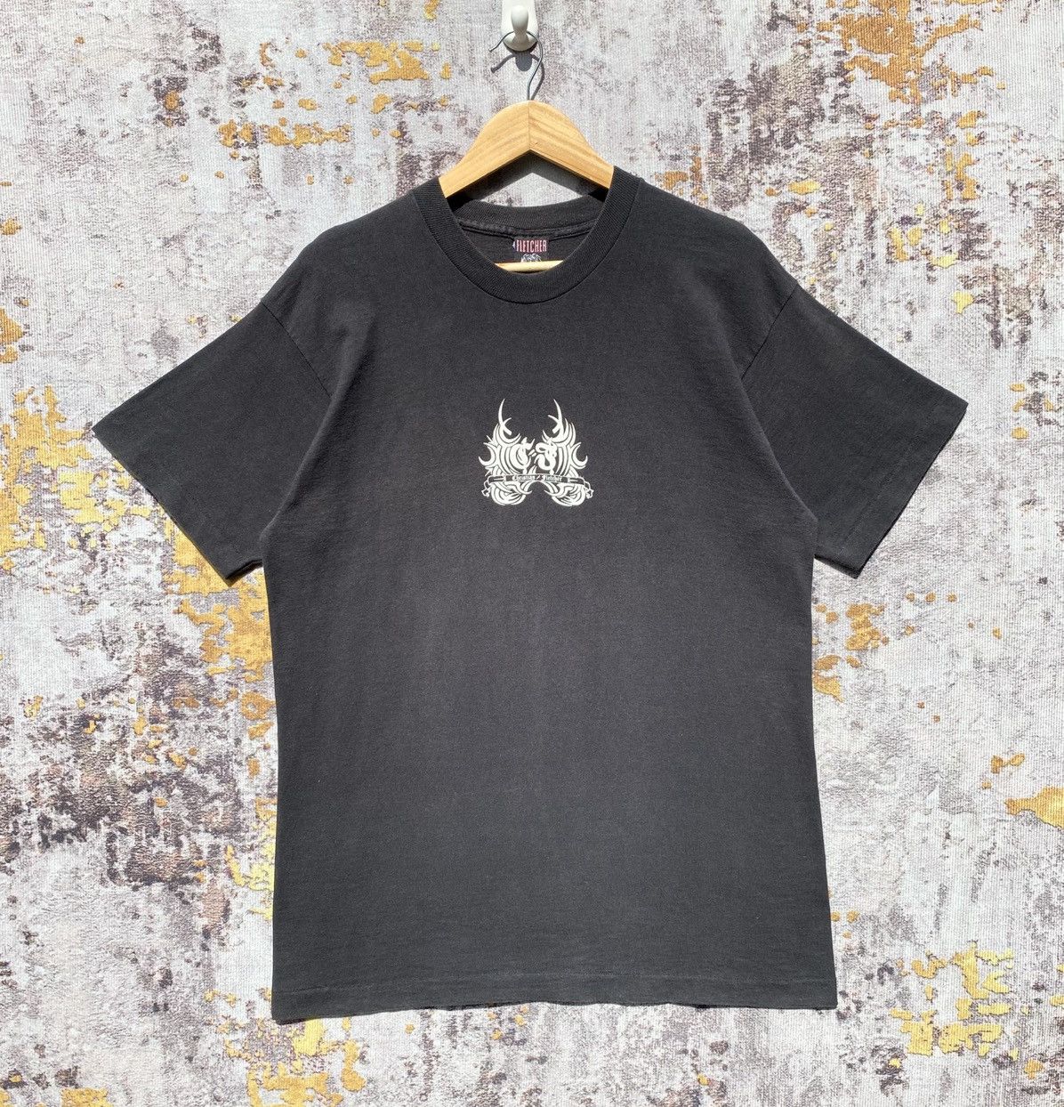 Vintage Vintage 90s Christian Fletcher Skateboard Shirt SunFaded Size US M / EU 48-50 / 2 - 2 Thumbnail