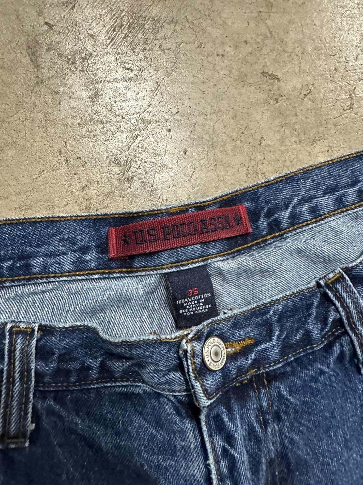U.S. Polo Assn. Y2K polo baggy shorts Size US 36 / EU 52 - 4 Thumbnail