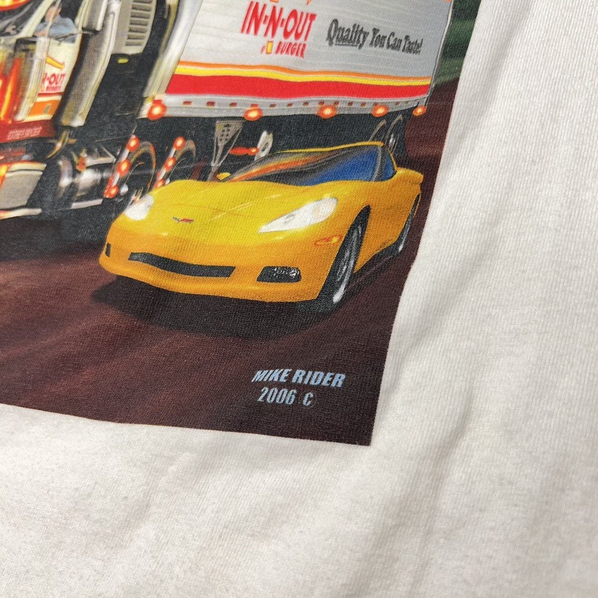 Other In-N-Out Tee Shirt White Las Vegas Truck Car Graphic Size US M / EU 48-50 / 2 - 11 Thumbnail