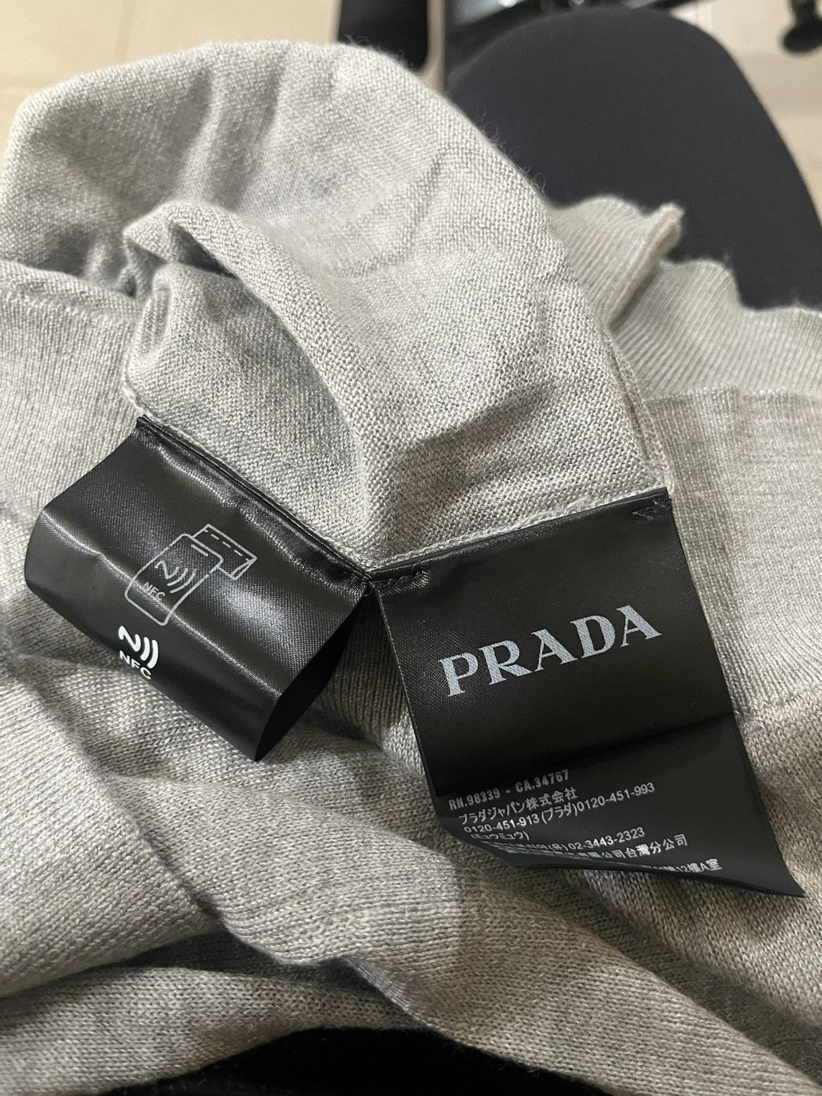 Prada Prada Cashmere Silk Polo Shirt Sz 50 Size US M / EU 48-50 / 2 - 9 Thumbnail