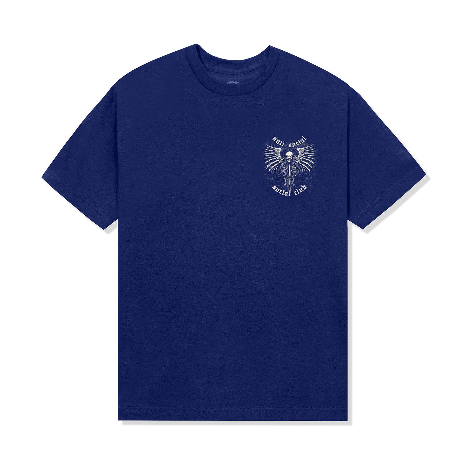 Anti Social Social Club Anti Social Social Club Solace Blue Tee Brand New DS Size US S / EU 44-46 / 1 - 2 Thumbnail