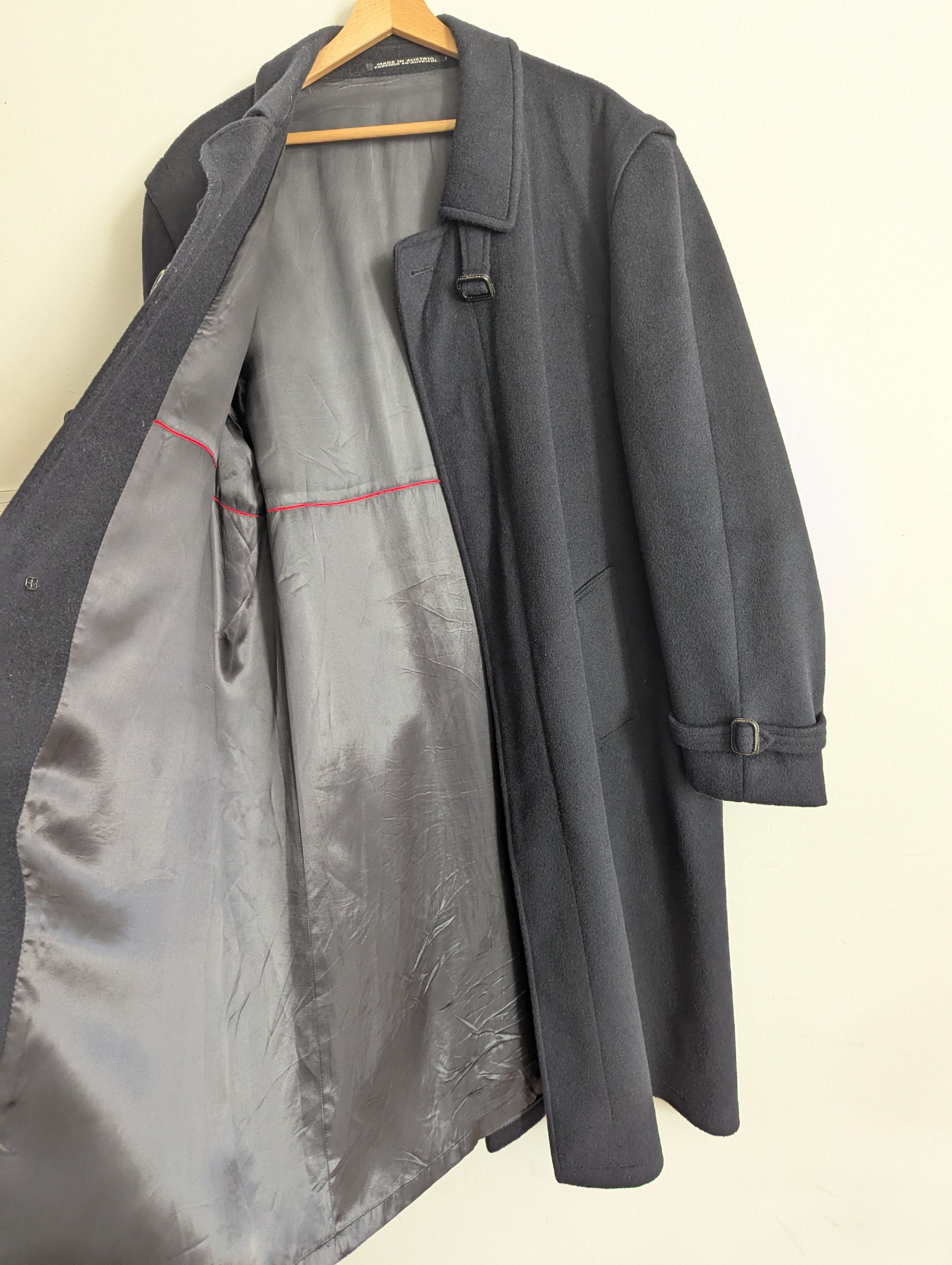 Vintage Distler Austrian Tiroler Loden Long Coat Size US L / EU 52-54 / 3 - 2 Thumbnail