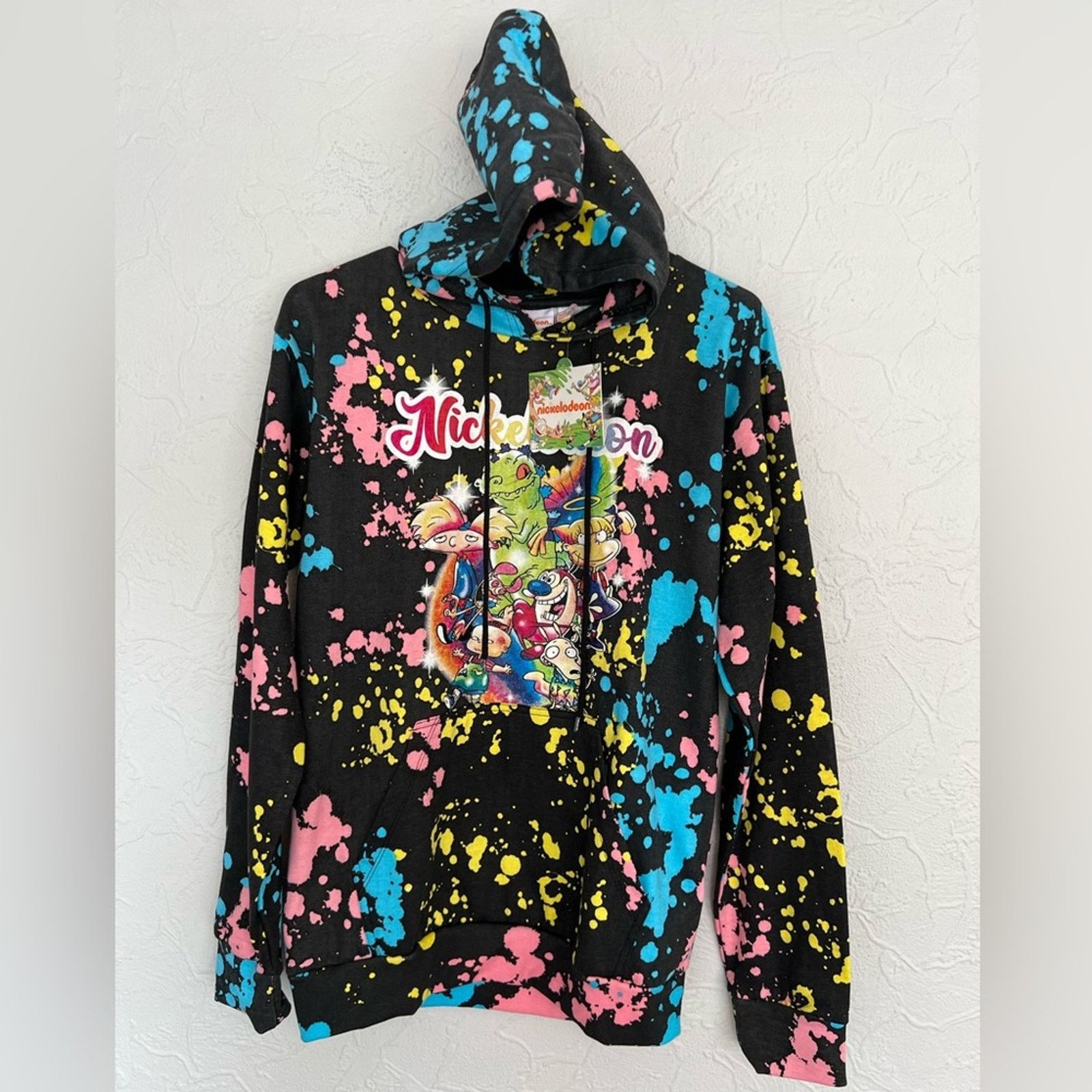 Nickelodeon Nickelodeon Unisex Graphic Hoodie Pullover Tie Dye SZ S NEW Size US S / EU 44-46 / 1 - 1 Thumbnail