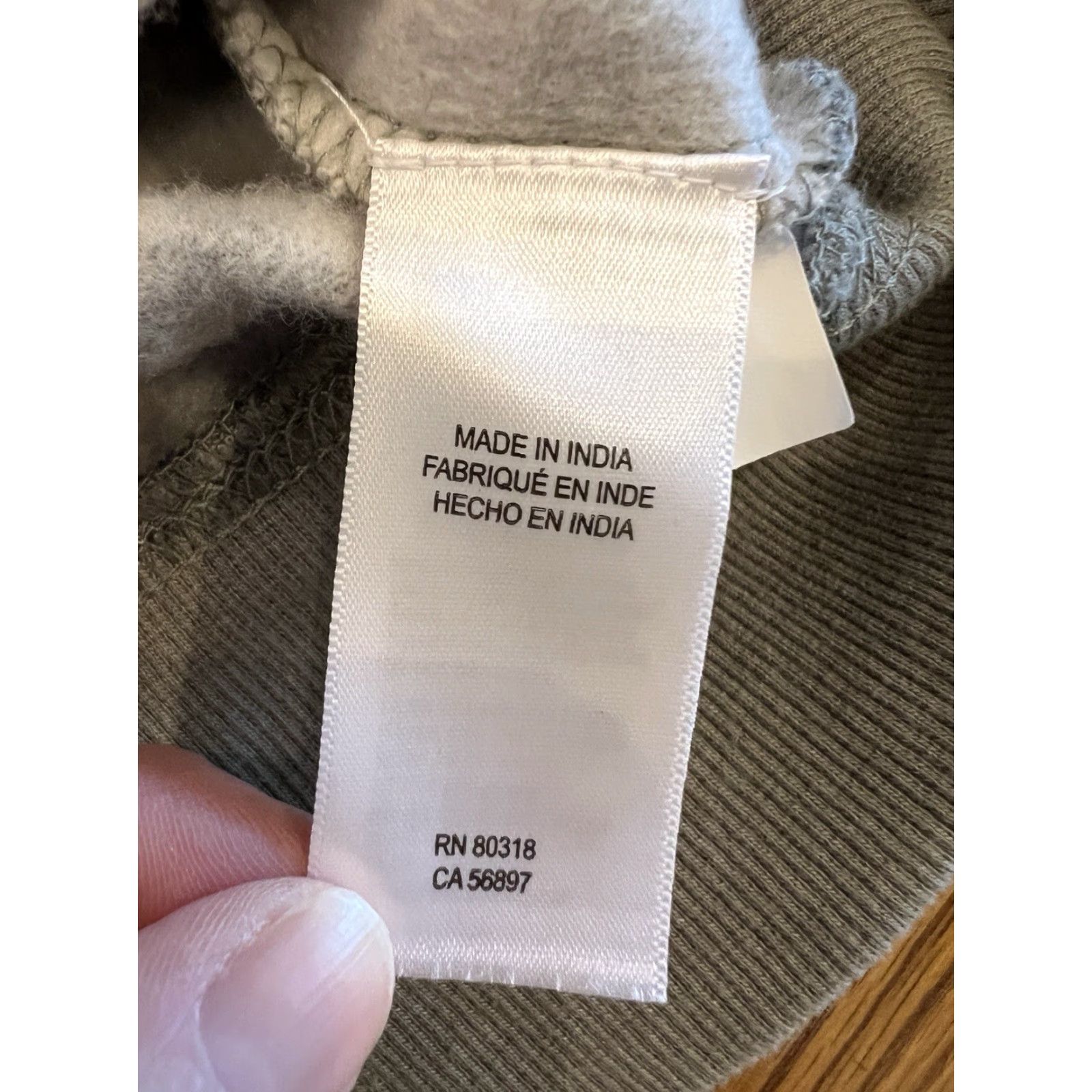Lucky Brand Lucky Brand Sweatshirt Camouflage Crewneck Women S Small Gray Logo Casual Activewear Size S / US 4 / IT 40 - 6 Thumbnail