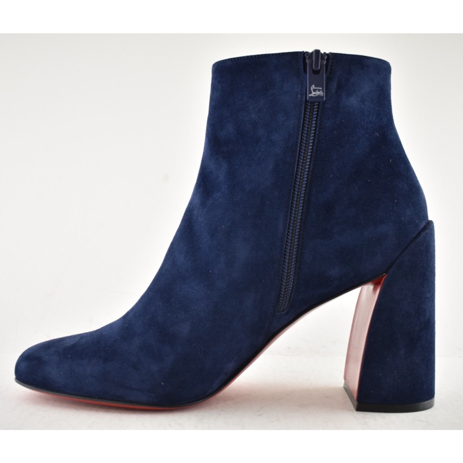 Christian Louboutin Christian Louboutin Turela 85 Block Heel Ankle Boot 40 Size US 9 / IT 39 - 10 Thumbnail
