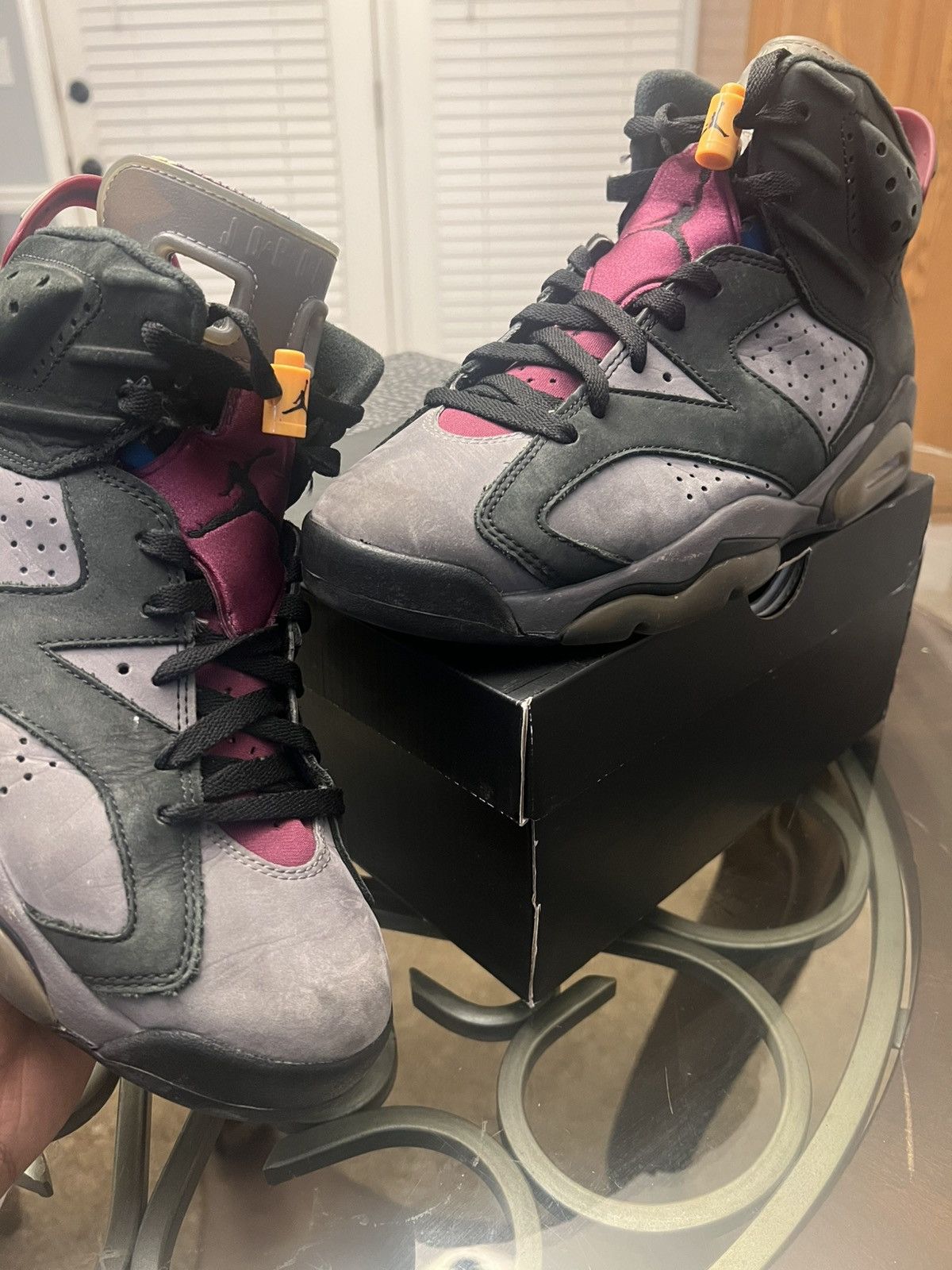 Jordan Brand Jordan 6 Retro “Bordeaux” 2021 Size US 9 / EU 42 - 1 Thumbnail