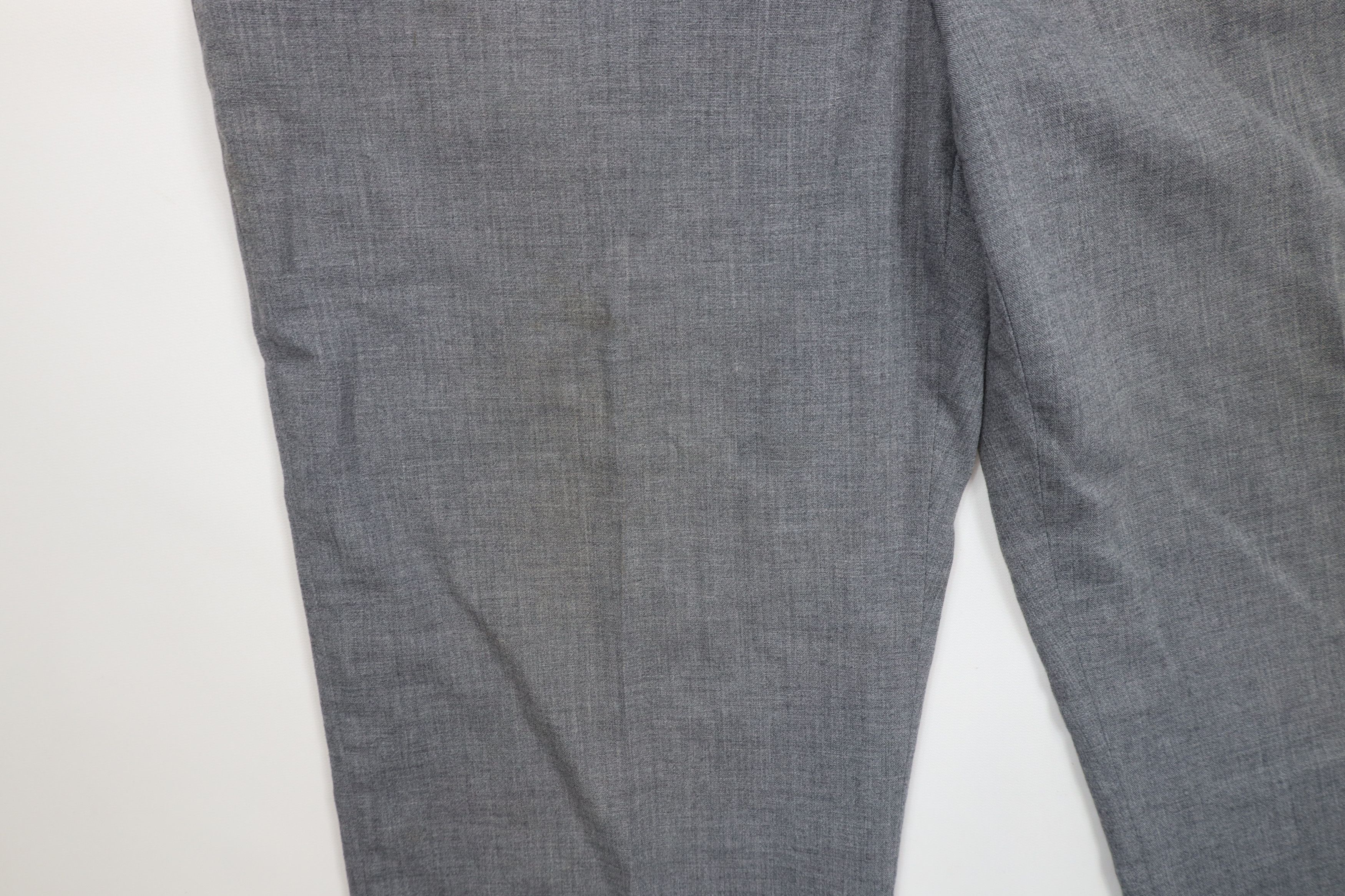 Vintage Vintage 70s Streetwear Flared Wide Leg Chino Pants Gray Size US 36 / EU 52 - 5 Thumbnail