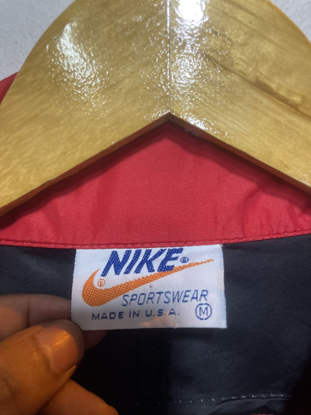 Nike Vintage 80s Nike Half Zip Packable Windbreaker Made in USA Size US M / EU 48-50 / 2 - 3 Thumbnail