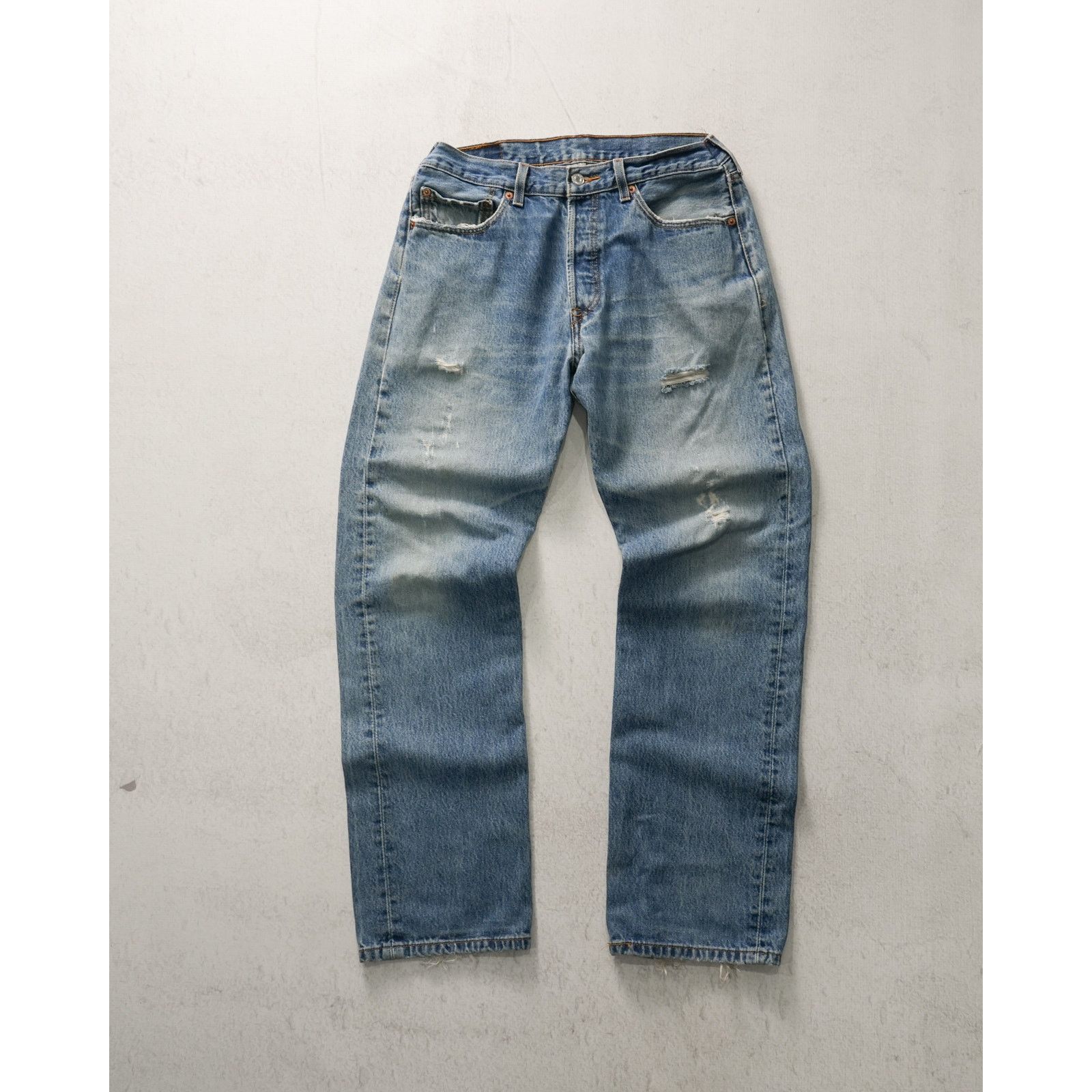Levi's Vintage 90s Levis 501 Blue Jeans - Women's 30W x31L Size 30" / US 8 / IT 44 - 1 Thumbnail