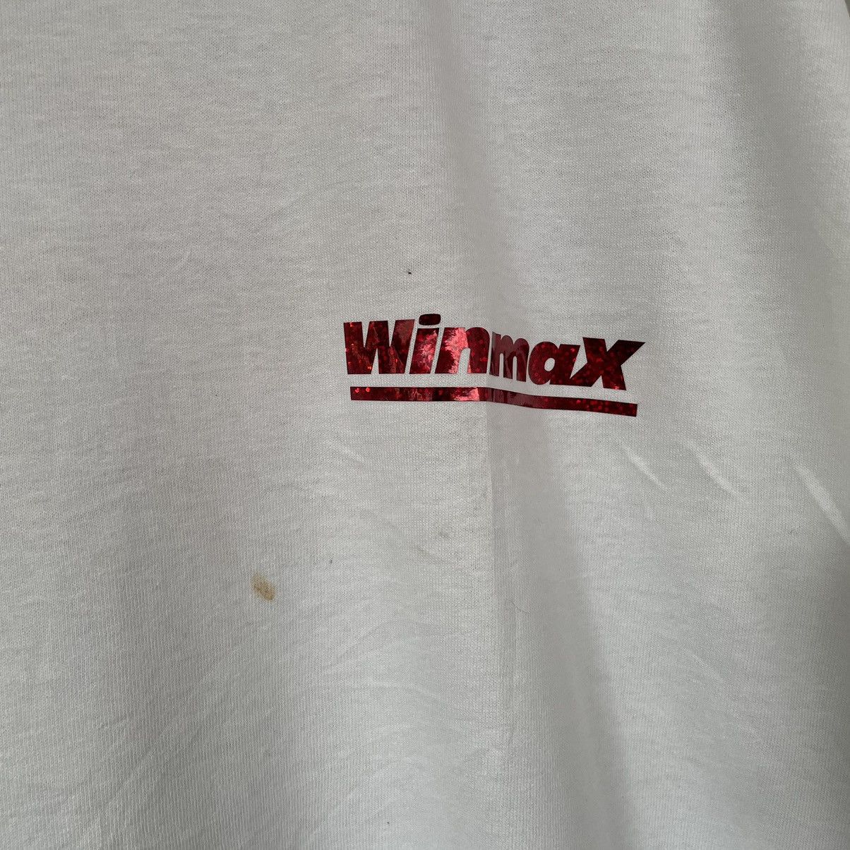 Vintage Vintage 2000s Winmax Japanese Brake Pad Company Promo TShirt Size US XL / EU 56 / 4 - 5 Thumbnail