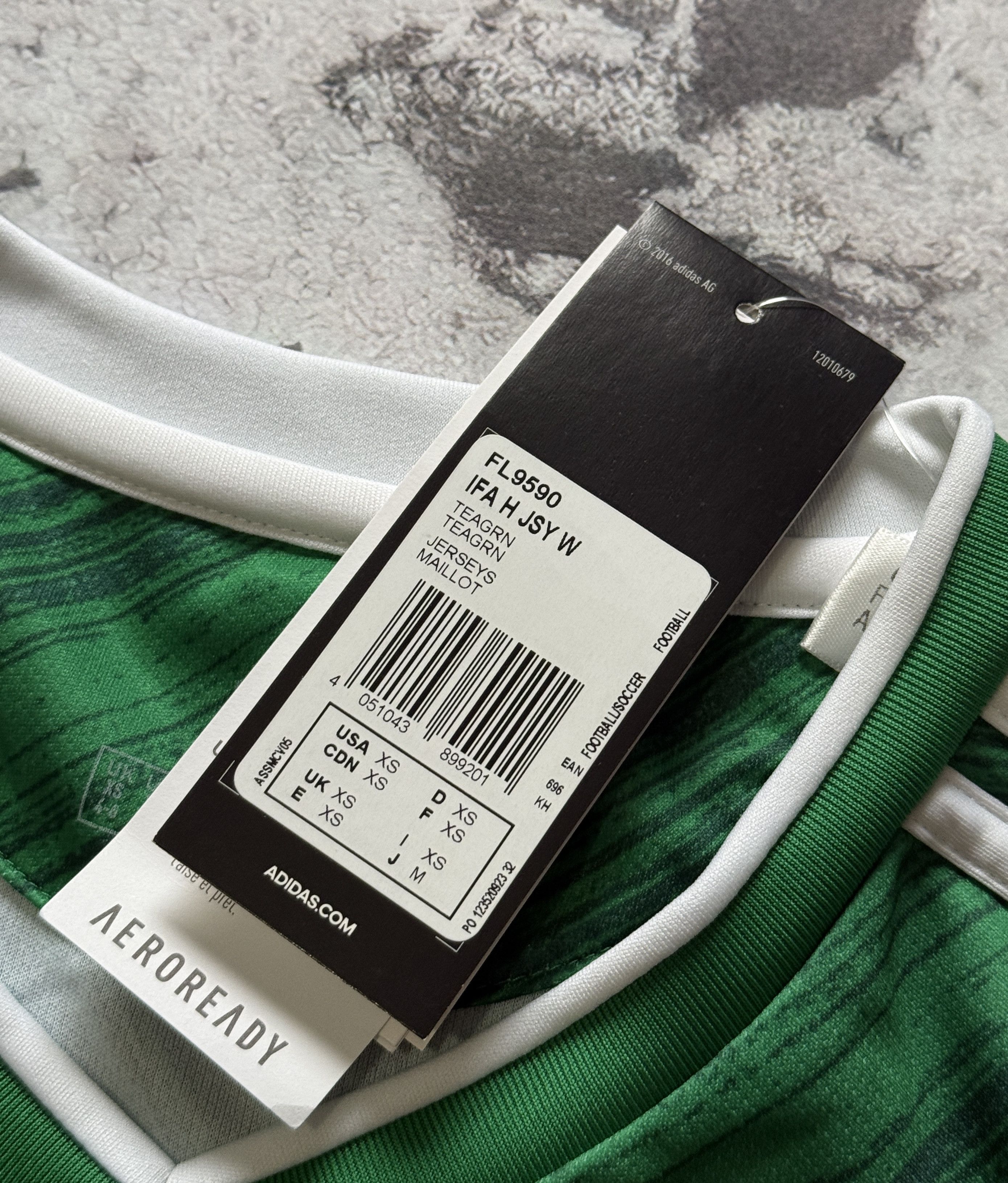 Adidas Northern Ireland 2019 FOOTBALL SHIRT JERSEY WOMEN FL9590 XS Size XS / US 0-2 / IT 36-38 - 4 Thumbnail