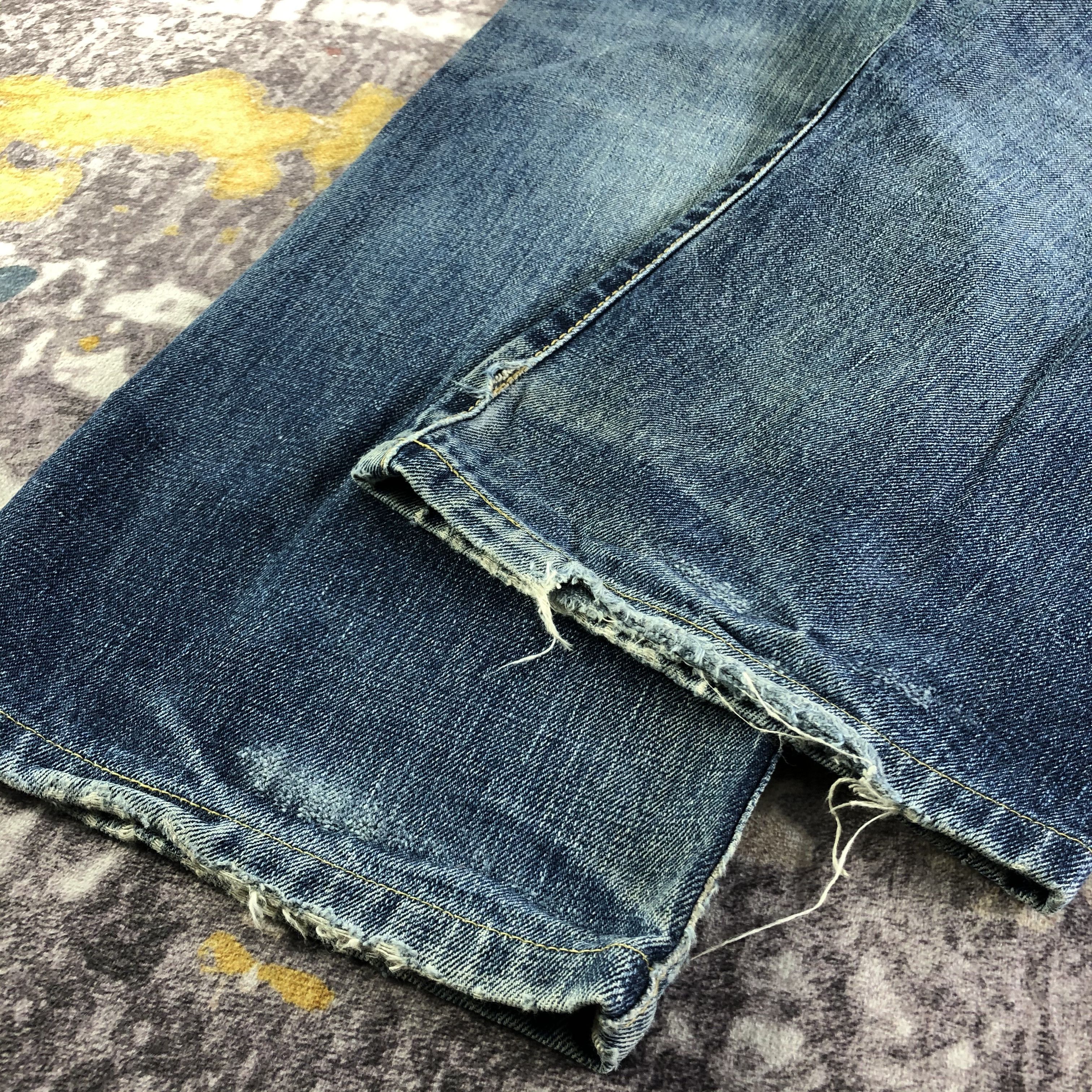 Edwin Vintage Blue Wash Edwin 505 Selvedge Jeans-JM3654 Size US 38 / EU 54 - 4 Thumbnail