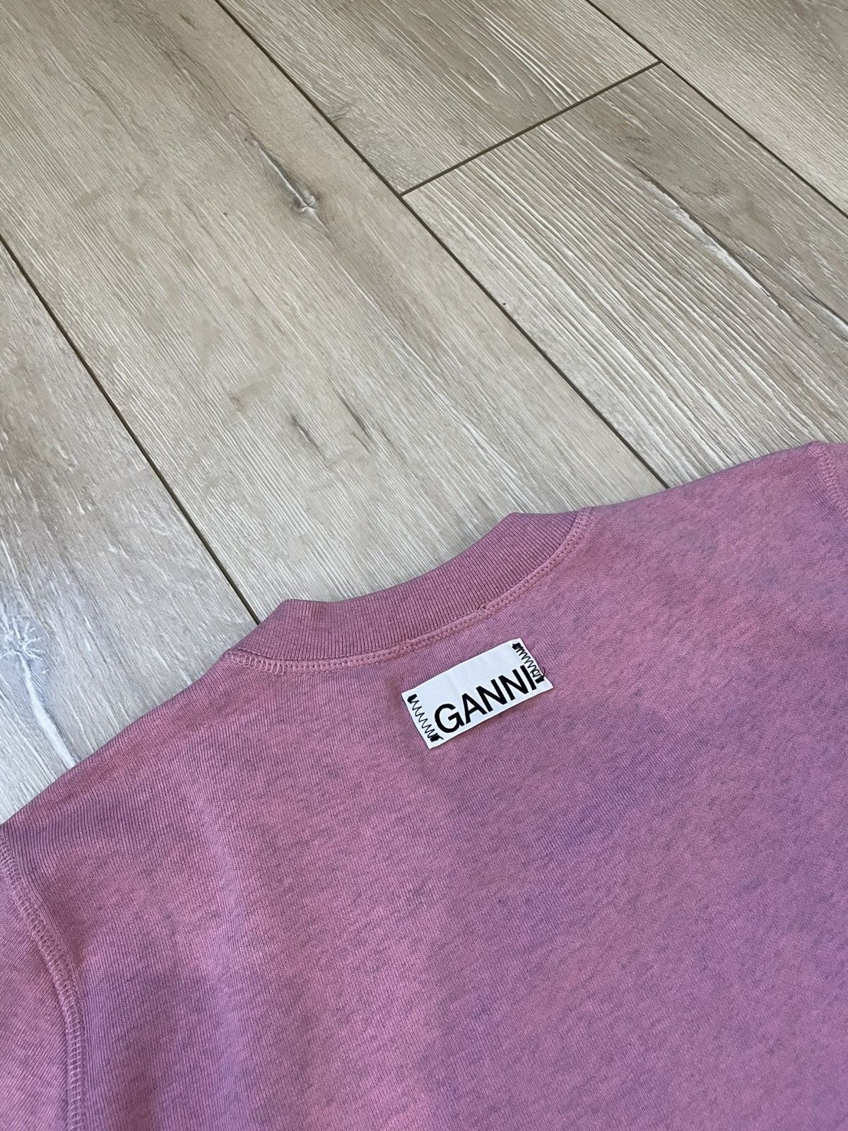 Ganni Ganni Women's Isoli Sweatshirt - Moonlight Mauve Size S / US 4 / IT 40 - 12 Thumbnail