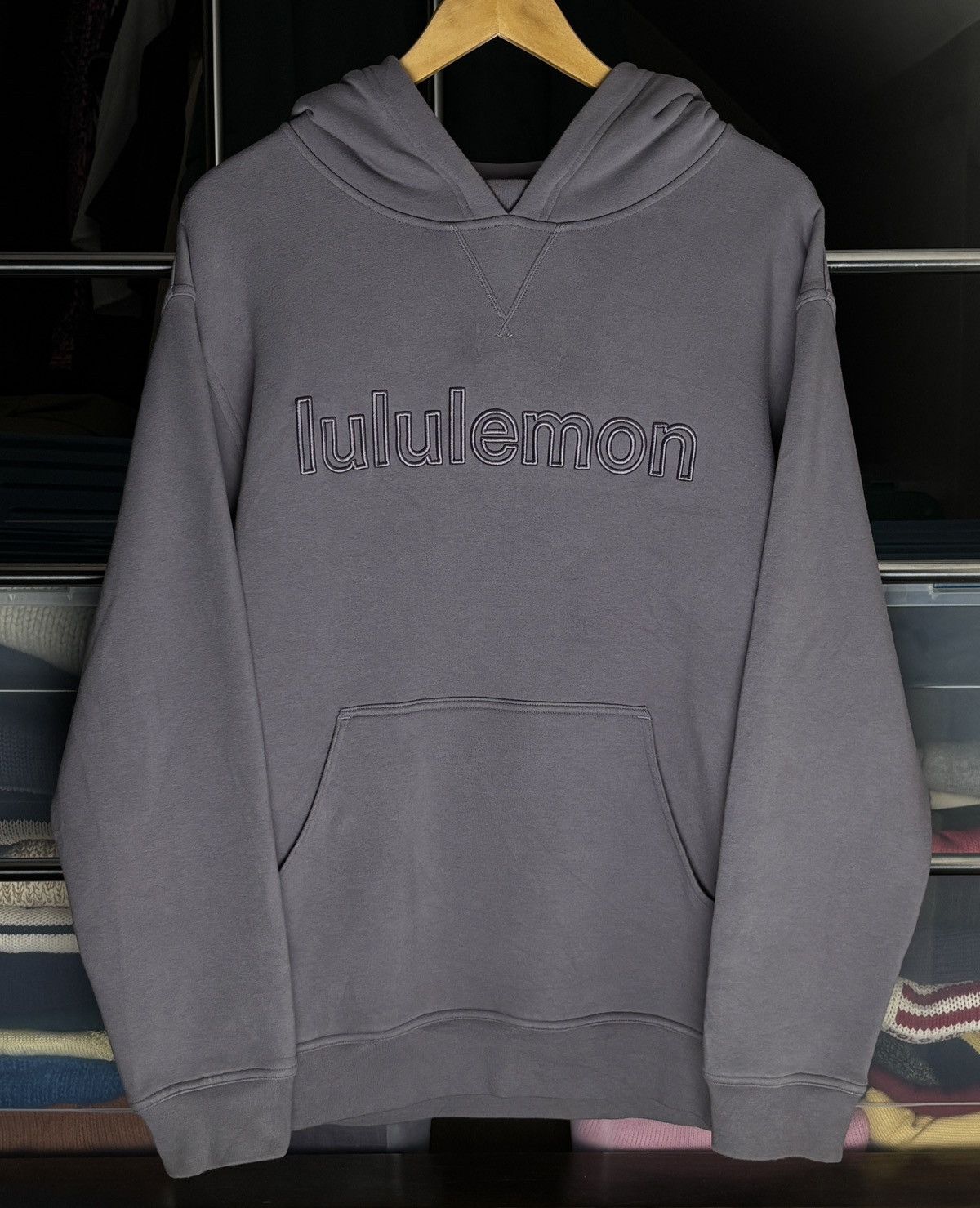 Lululemon Lululemon Oversized Lilac Athletica Scuba Hoodie Workout Size M / US 6-8 / IT 42-44 - 1 Thumbnail