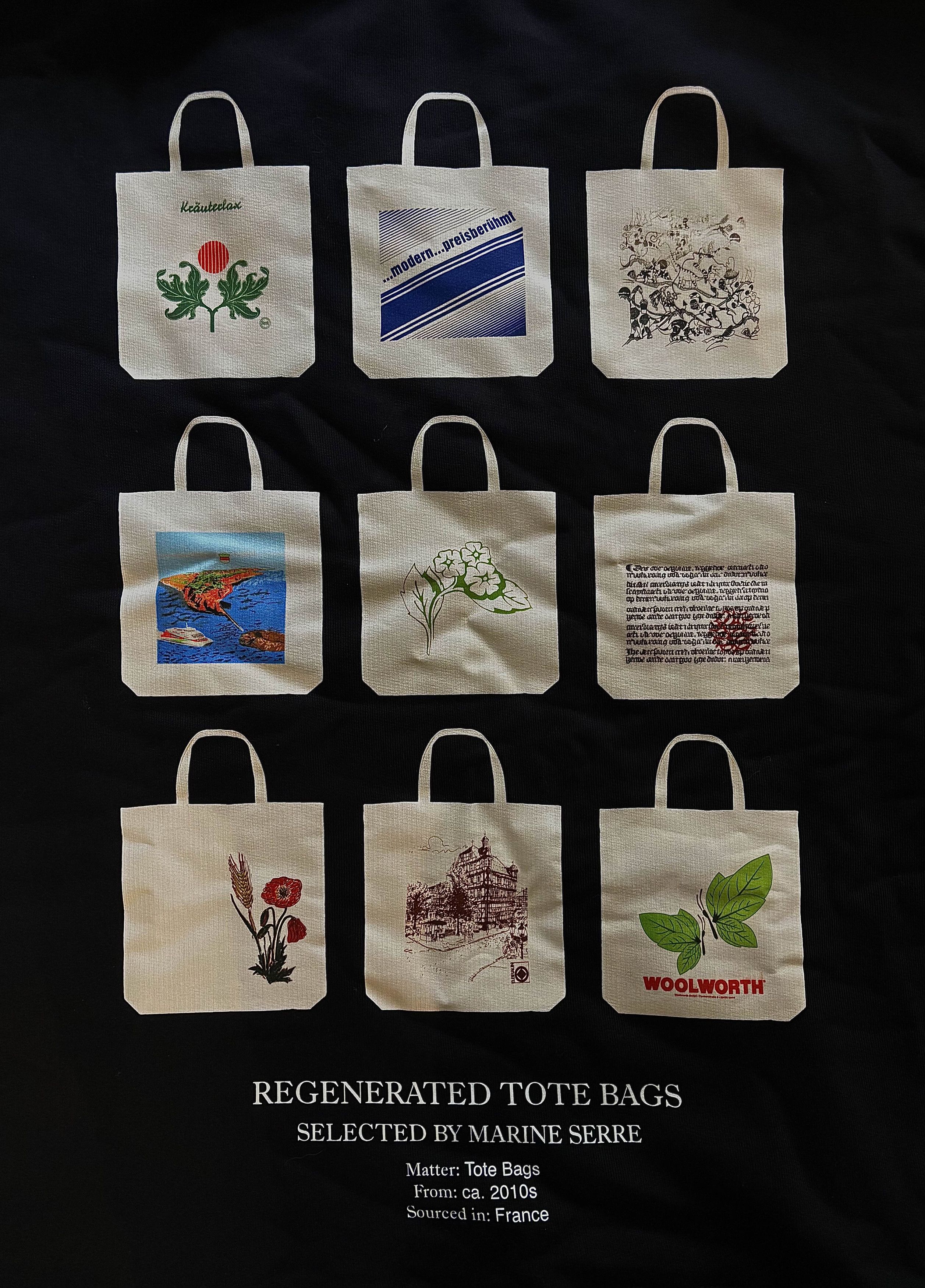 Marine Serre Tote Bag Print Half Zip Sweatshirt Size US M / EU 48-50 / 2 - 2 Thumbnail