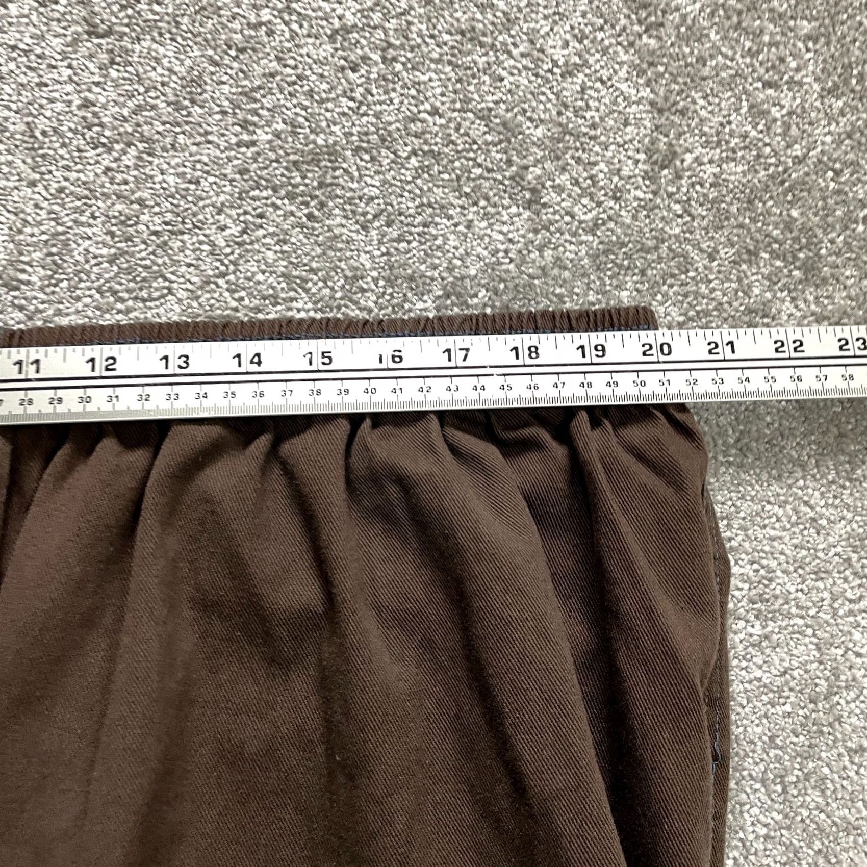 Vintage Unbranded Pants Womens Plus 40 Brown Classic Fit Straight Ladies Slacks 40x31 Size 27" / US 4 / IT 40 - 7 Thumbnail