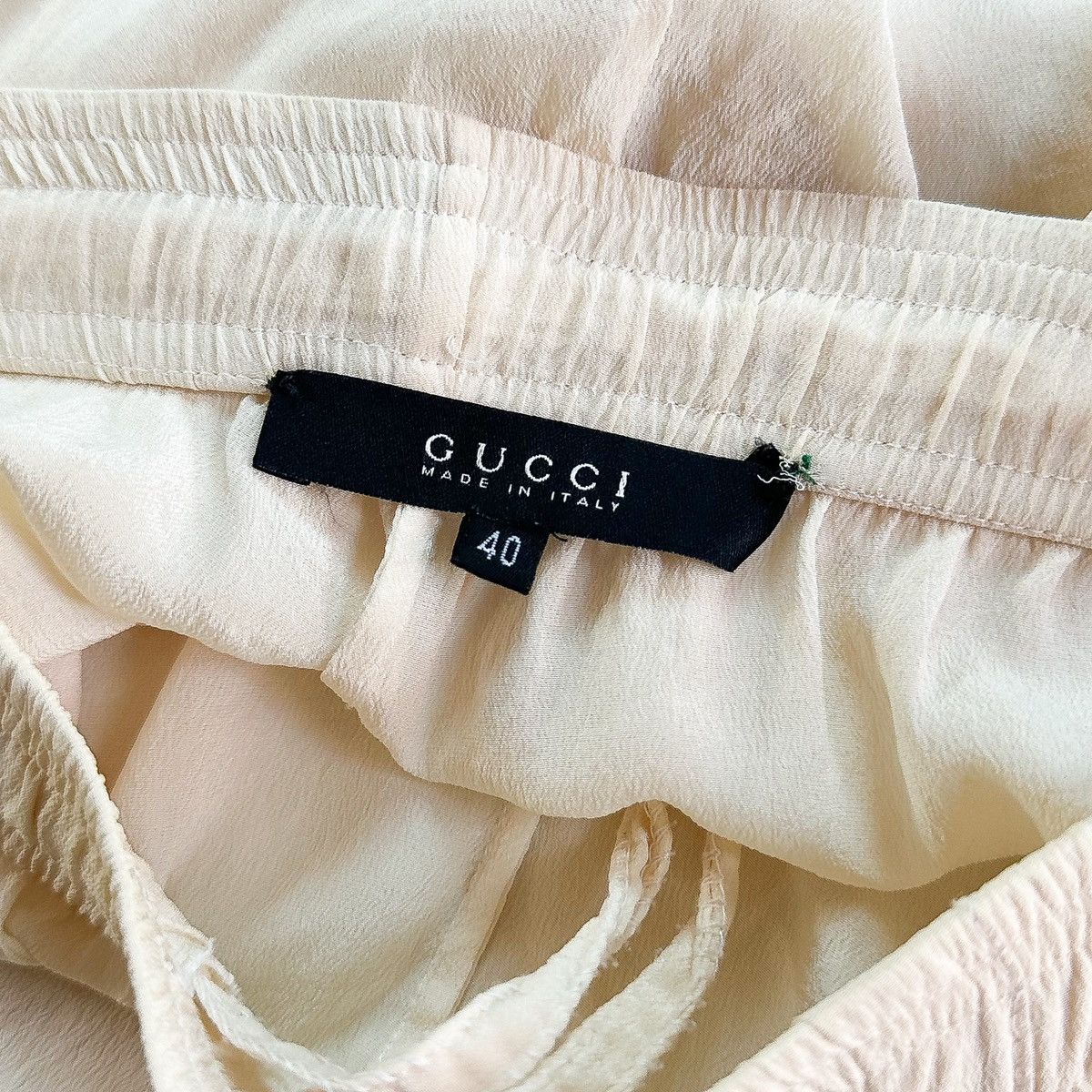 Gucci Gucci Tom Ford Era SS2004 Runway Silk Track pants Size US 32 / EU 48 - 5 Thumbnail
