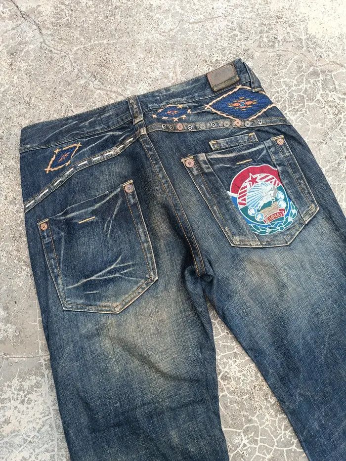 Japanese Brand Super FLARED Japanese branded Size US 34 / EU 50 - 4 Thumbnail