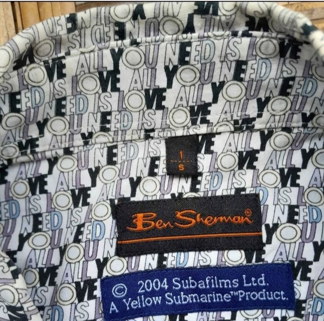 Ben Sherman Vintage Ben Sherman x The Beatles 2004 Shirt Size US S / EU 44-46 / 1 - 3 Thumbnail