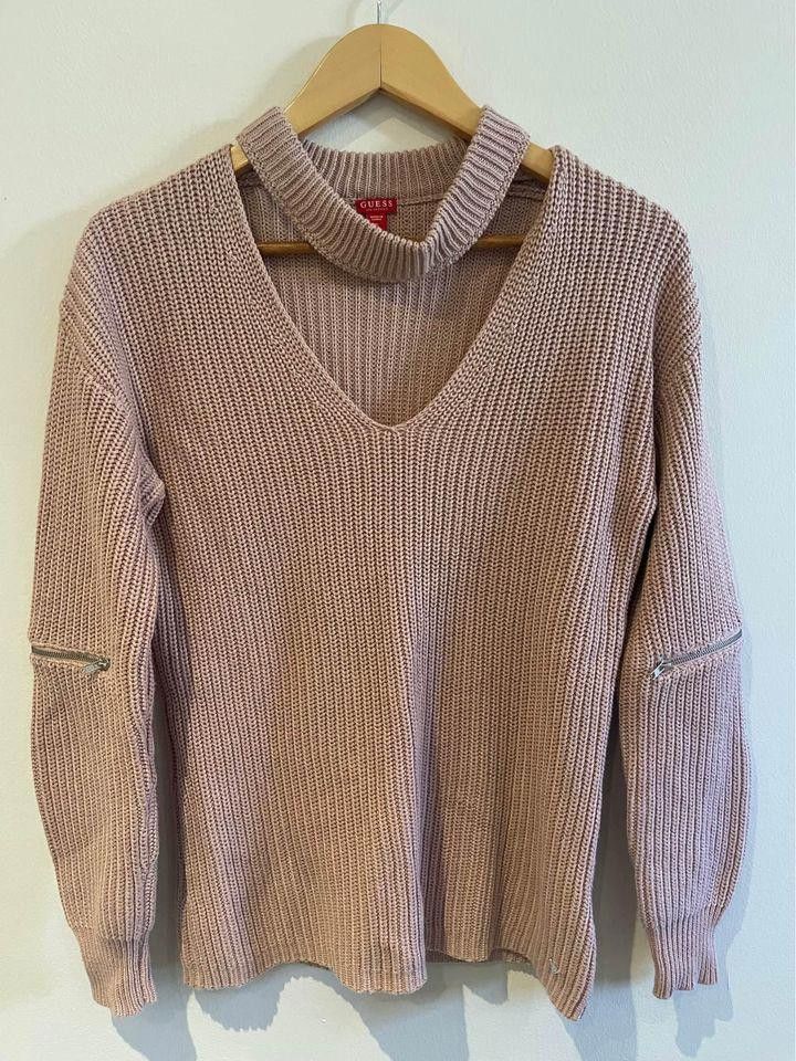 Guess Guess Sweater in Pink with Zips Size S / US 4 / IT 40 - 1 Thumbnail