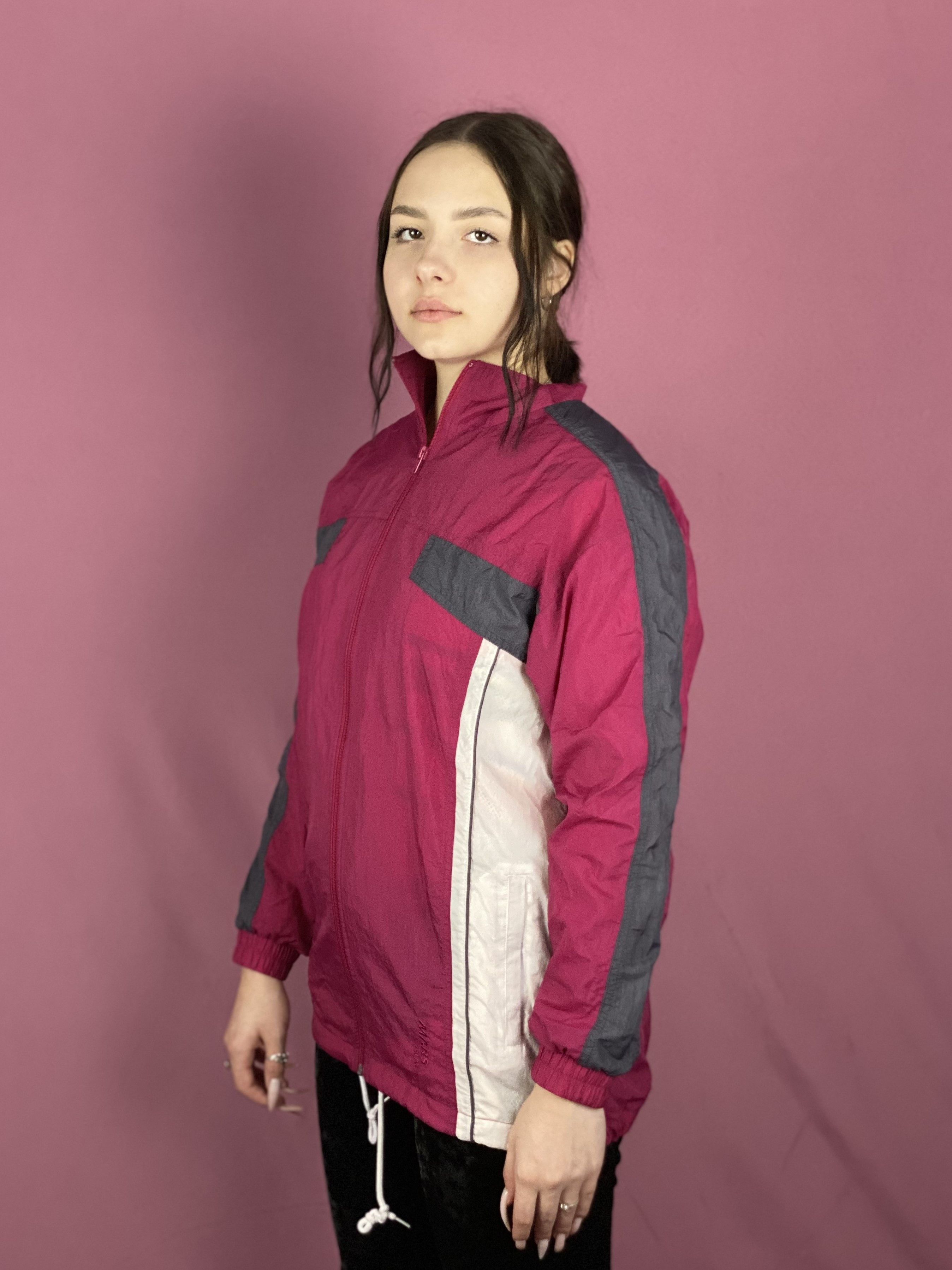 Vintage 90s Mars Vintage Women's Windbreaker Jacket - M Size M / US 6-8 / IT 42-44 - 2 Thumbnail