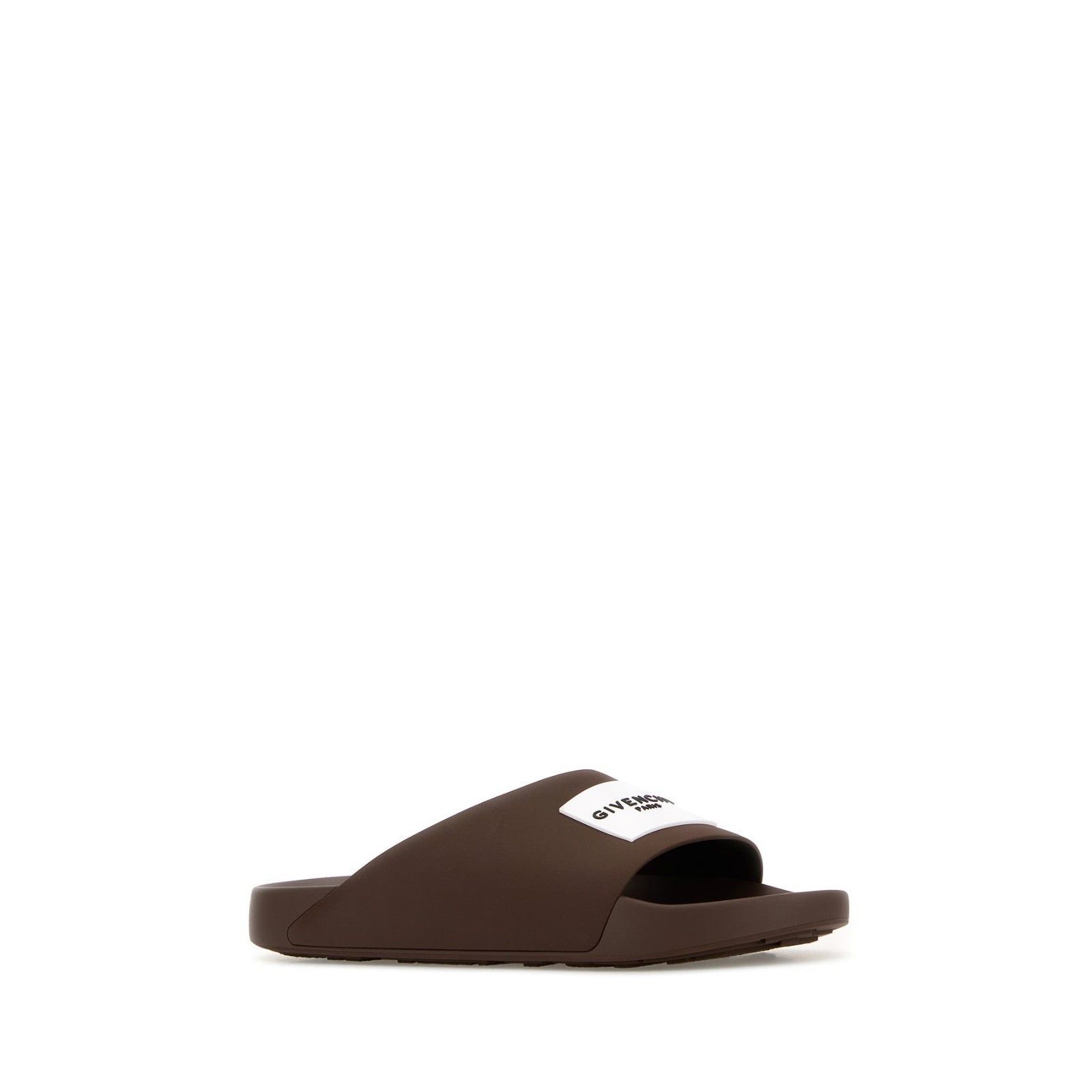 Givenchy GIVENCHY Brown Rubber Slides New (Men's size:US 7 / EU 40;) Size US 7 / EU 40 - 4 Thumbnail
