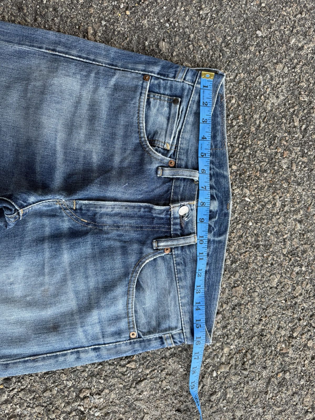 Jean VINTAGE RALPH LAUREN FADED JEANS DENIM PANTS Size US 32 / EU 48 - 5 Thumbnail