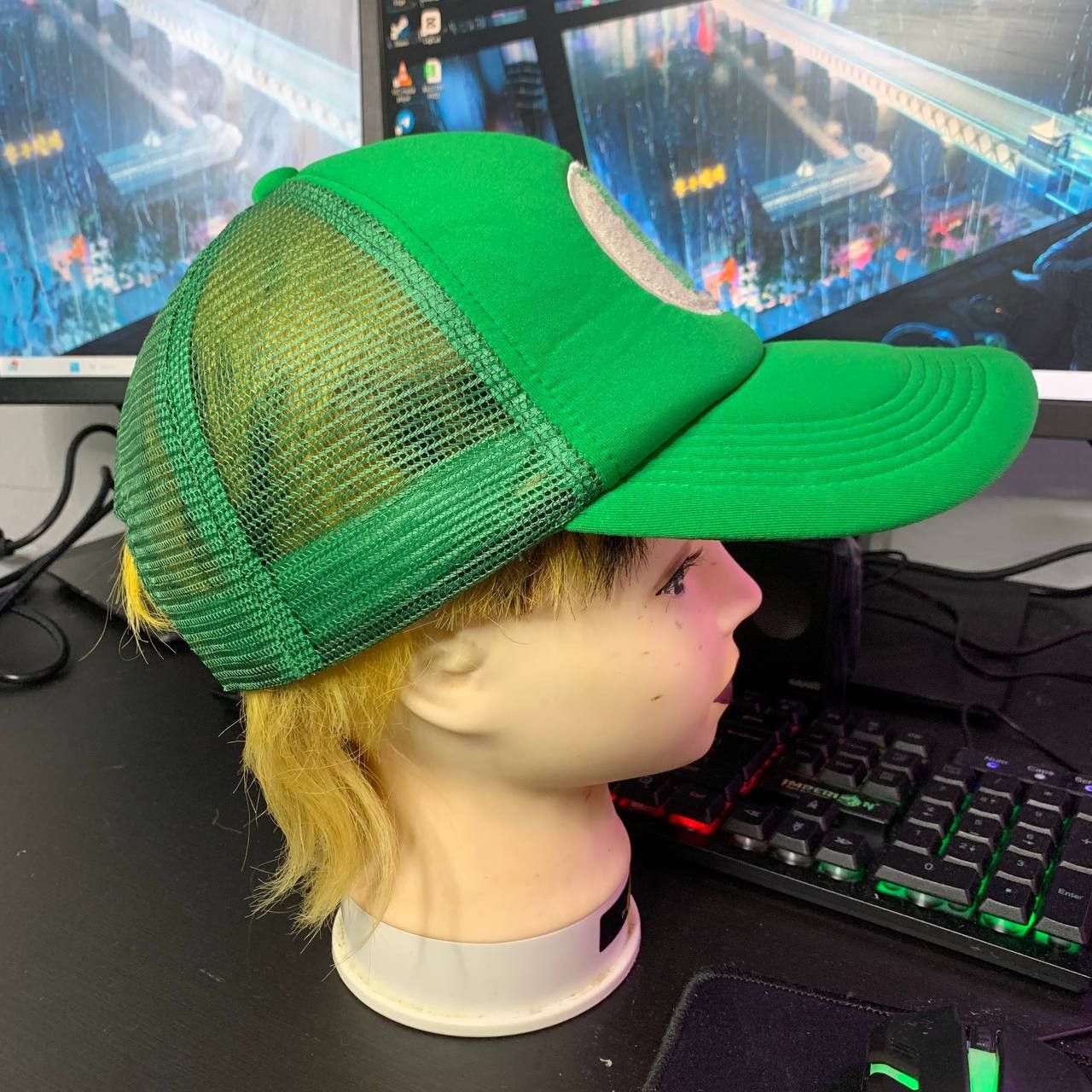 Cartoon Network × Vintage VINTAGE LUIGI TRUCKER HAT Size ONE SIZE - 5 Thumbnail