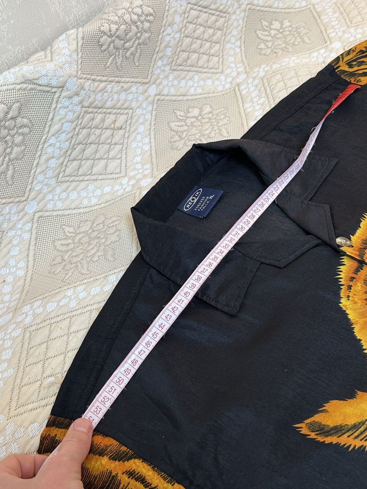 Vintage 🔥 Crazy Vintage Animal Tiger Button Up Shirt Hawaiian Anime Size US XL / EU 56 / 4 - 6 Thumbnail