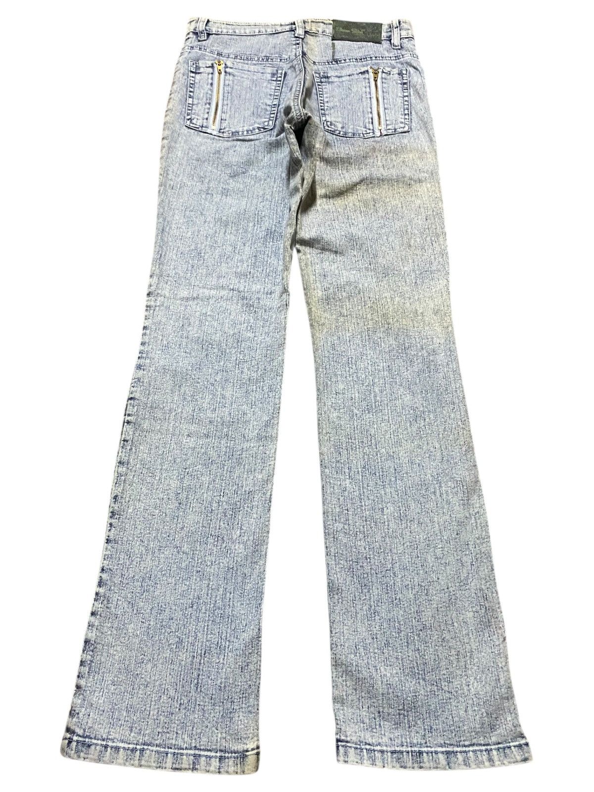 Japanese Brand Vintage Japanese Brand Brenda Zipper Skinny Jeans Size 26" / US 2 / IT 38 - 2 Thumbnail