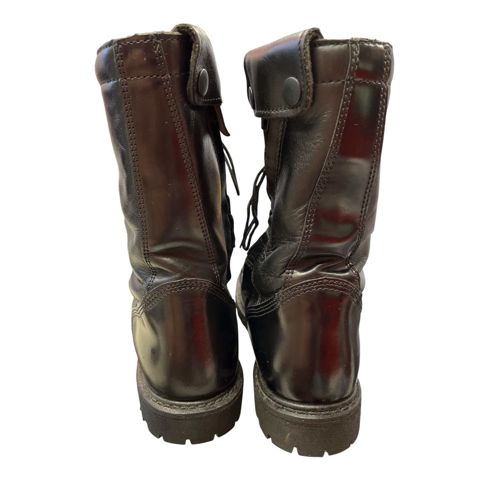 Other Rocky Mens black leather paratroop moto mid calf boots sz 10 Size US 10 / EU 43 - 11 Thumbnail