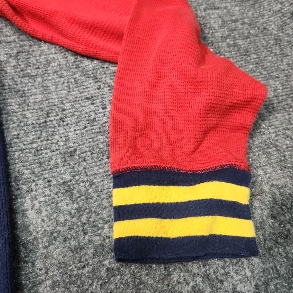 Polo Ralph Lauren VINTAGE Polo Ralph Lauren Shirt Men XL Crest Patch Thermal Waffle 90s Sleep Mens Size US XL / EU 56 / 4 - 6 Thumbnail