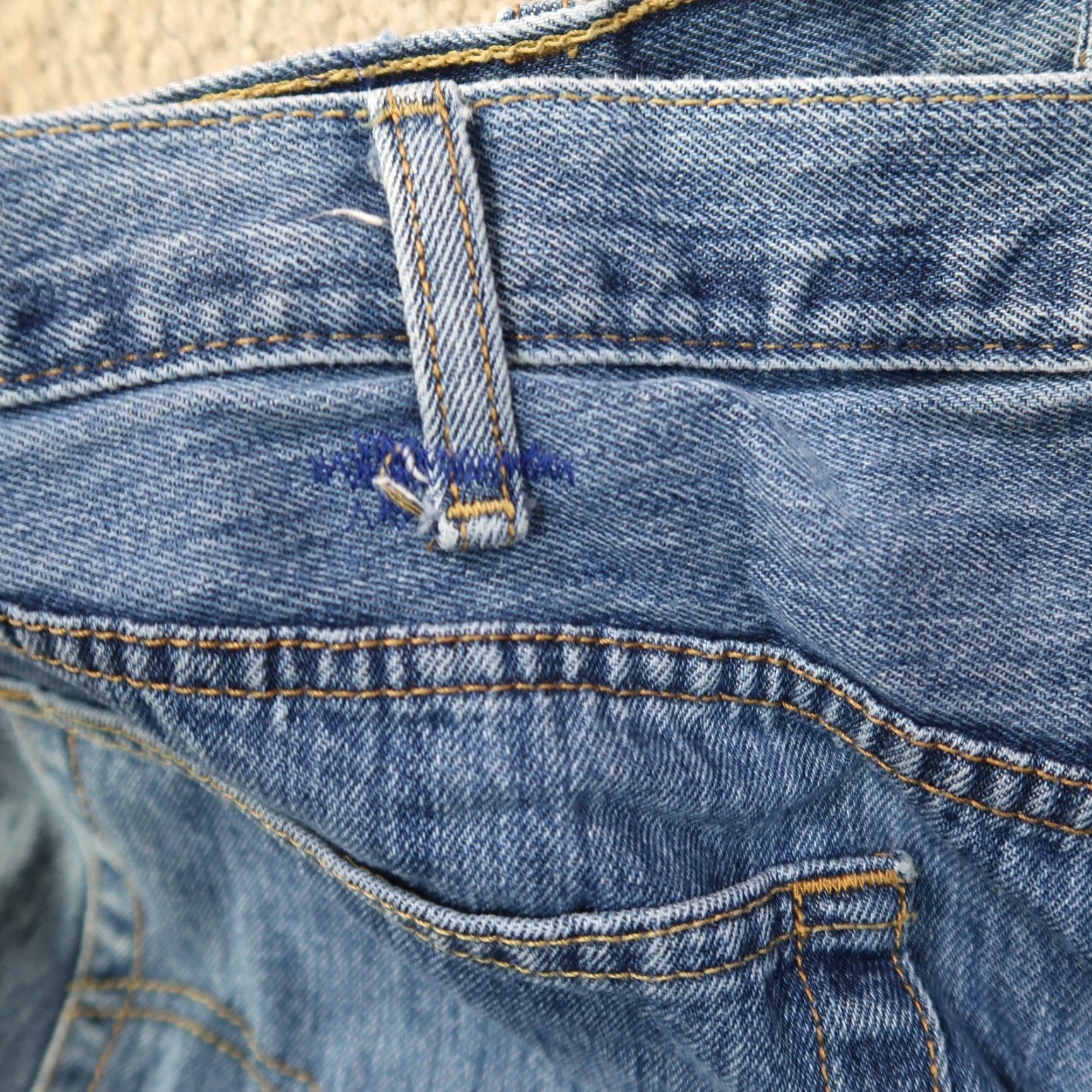 Levi's VINTAGE Levi's 501 Jeans Men 42x32 Blue Denim Distressed Button Fly 5-Pocket Regular Waist Blue Mens Jeans Size US 42 / EU 58 - 7 Thumbnail