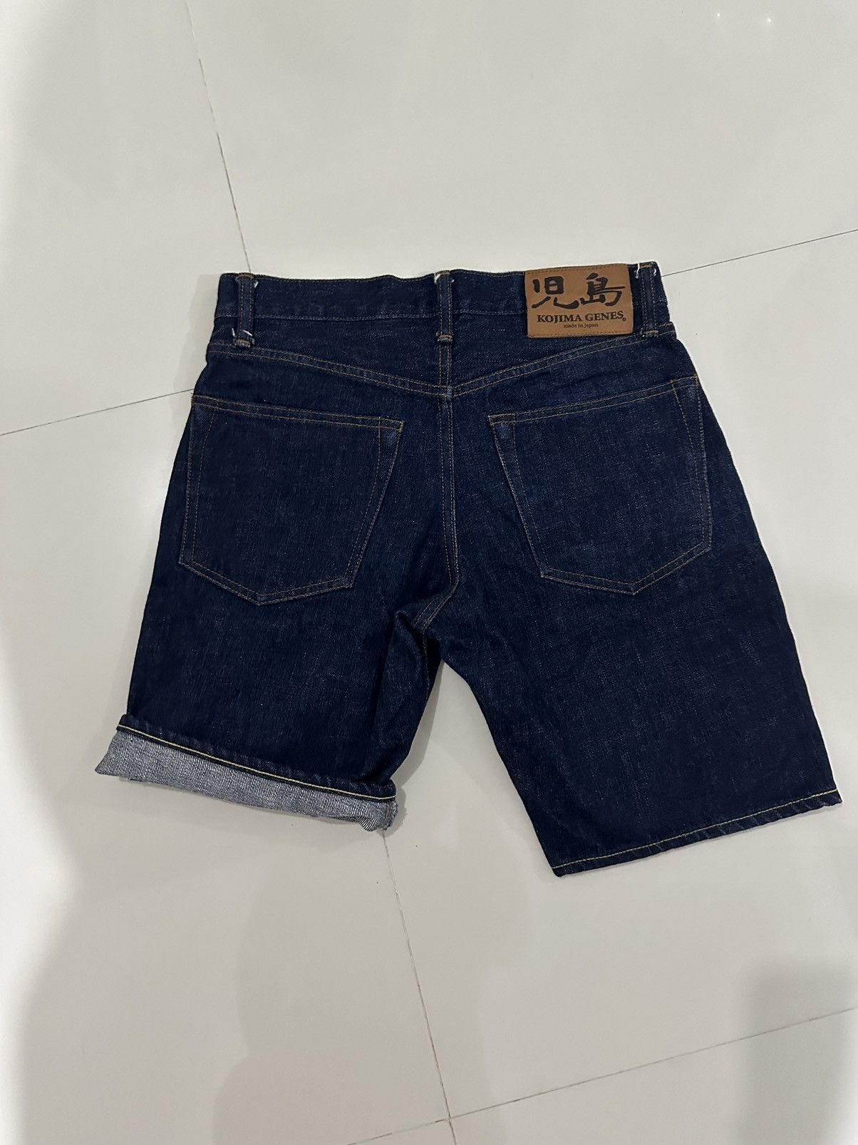 image of Kojima Genes Japan Kojima Genes Selvedge Shorts in Denim, Men's (Size 30)