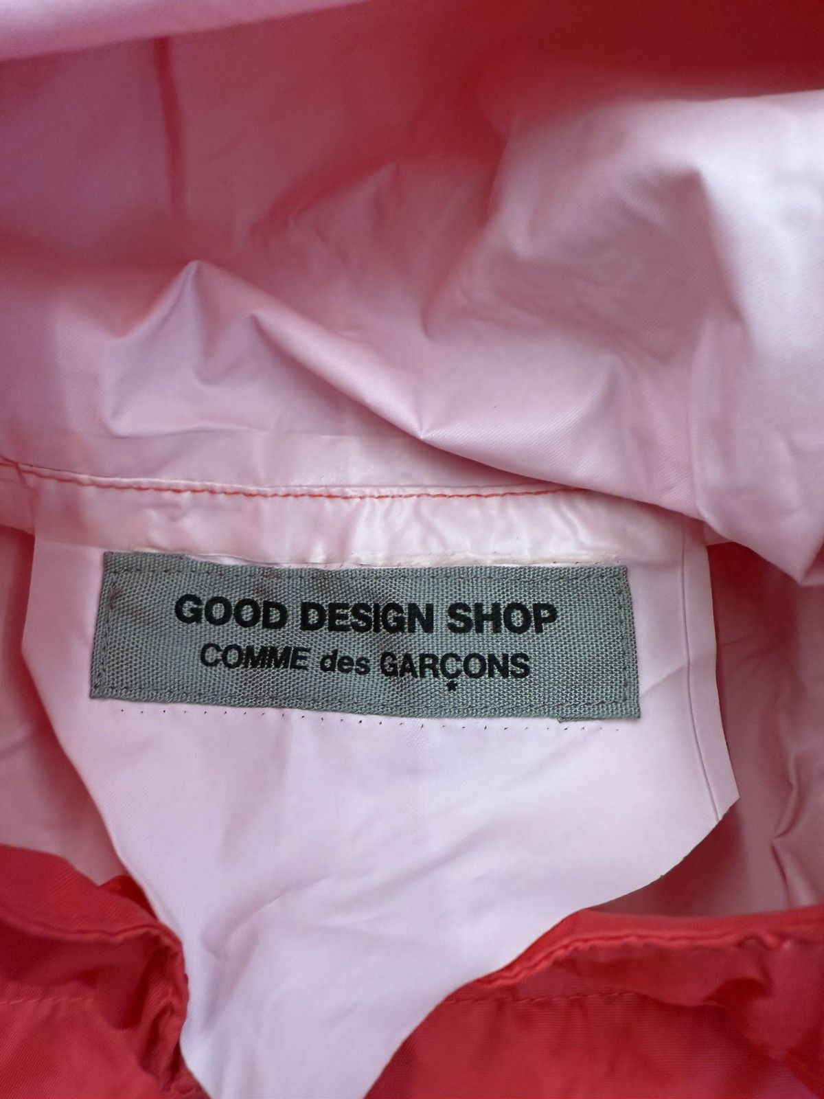 Comme des Garcons Comme Des Garçons CDG Logo Print Rain Poncho Worn By Kanye Size US XXL / EU 58 / 5 - 8 Thumbnail