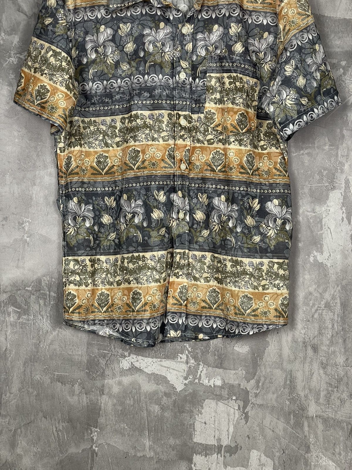 Just Cavalli × Vintage Just Cavalli Shirt Short Y2K Streetwear Sleeve Size US M / EU 48-50 / 2 - 5 Thumbnail