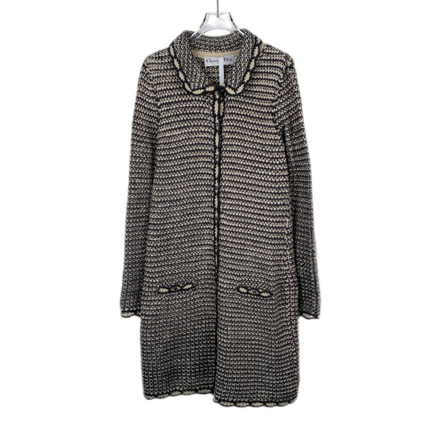 Dior Dior Black & White Striped Silk-Wool Blend (Size S) Size XS / US 0-2 / IT 36-38 - 1 Thumbnail