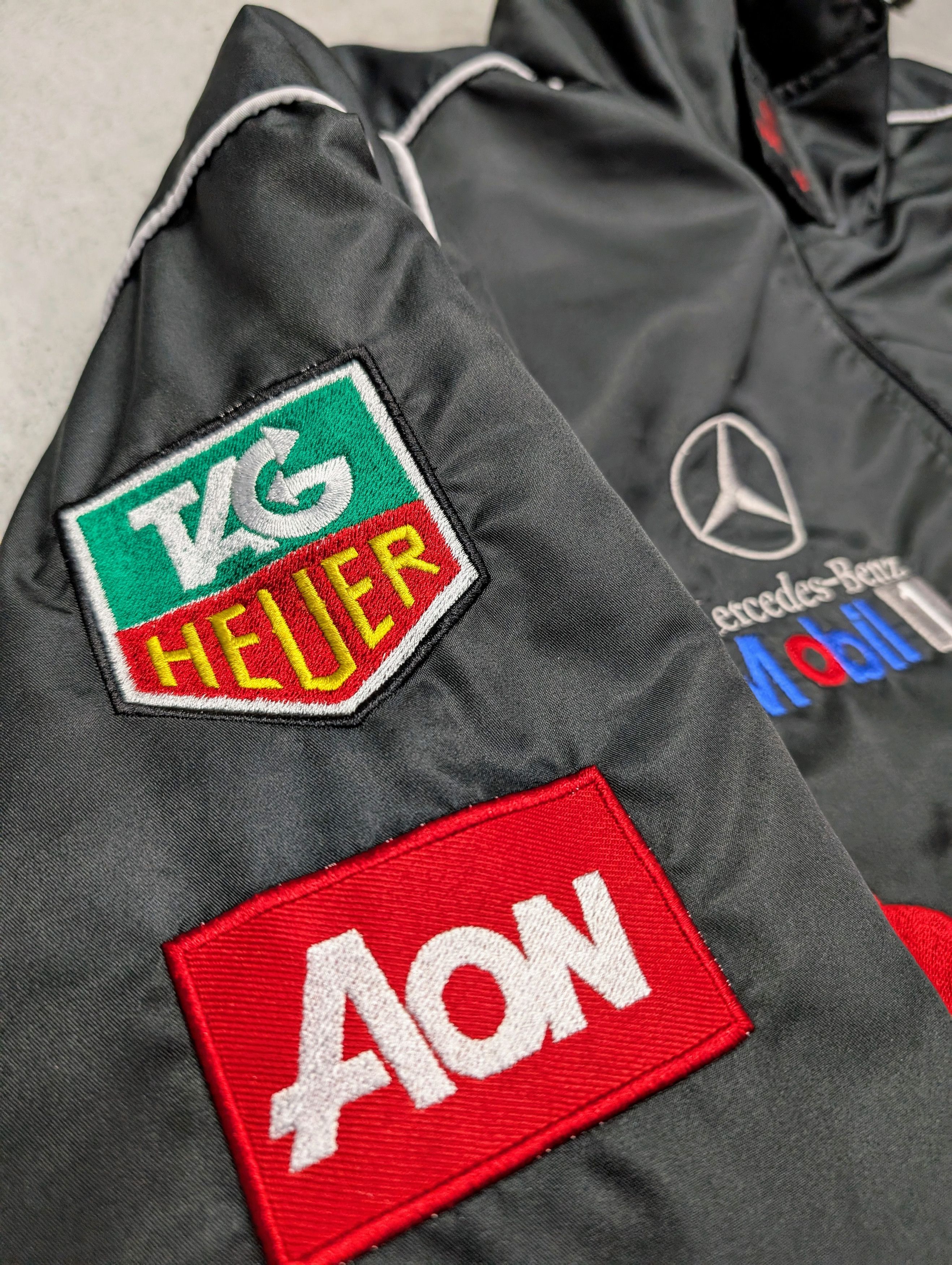 Japanese Brand 💀🏎️ MERCEDES 🔥🔥 BENZ Unisex Adults Racing Jacket Coats Size US S / EU 44-46 / 1 - 7 Thumbnail