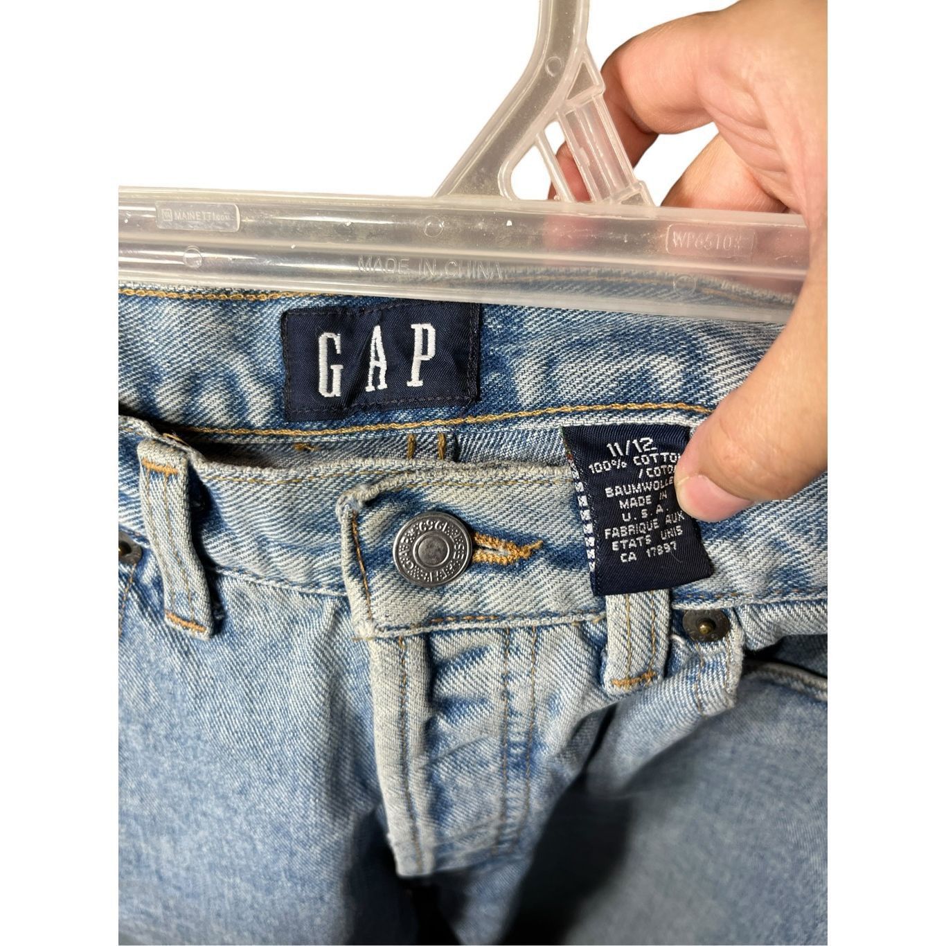 Gap Vintage Gap Button Fly High Rise Mom Jeans Size 11/12 Size 34" / US 12 / IT 48 - 6 Thumbnail